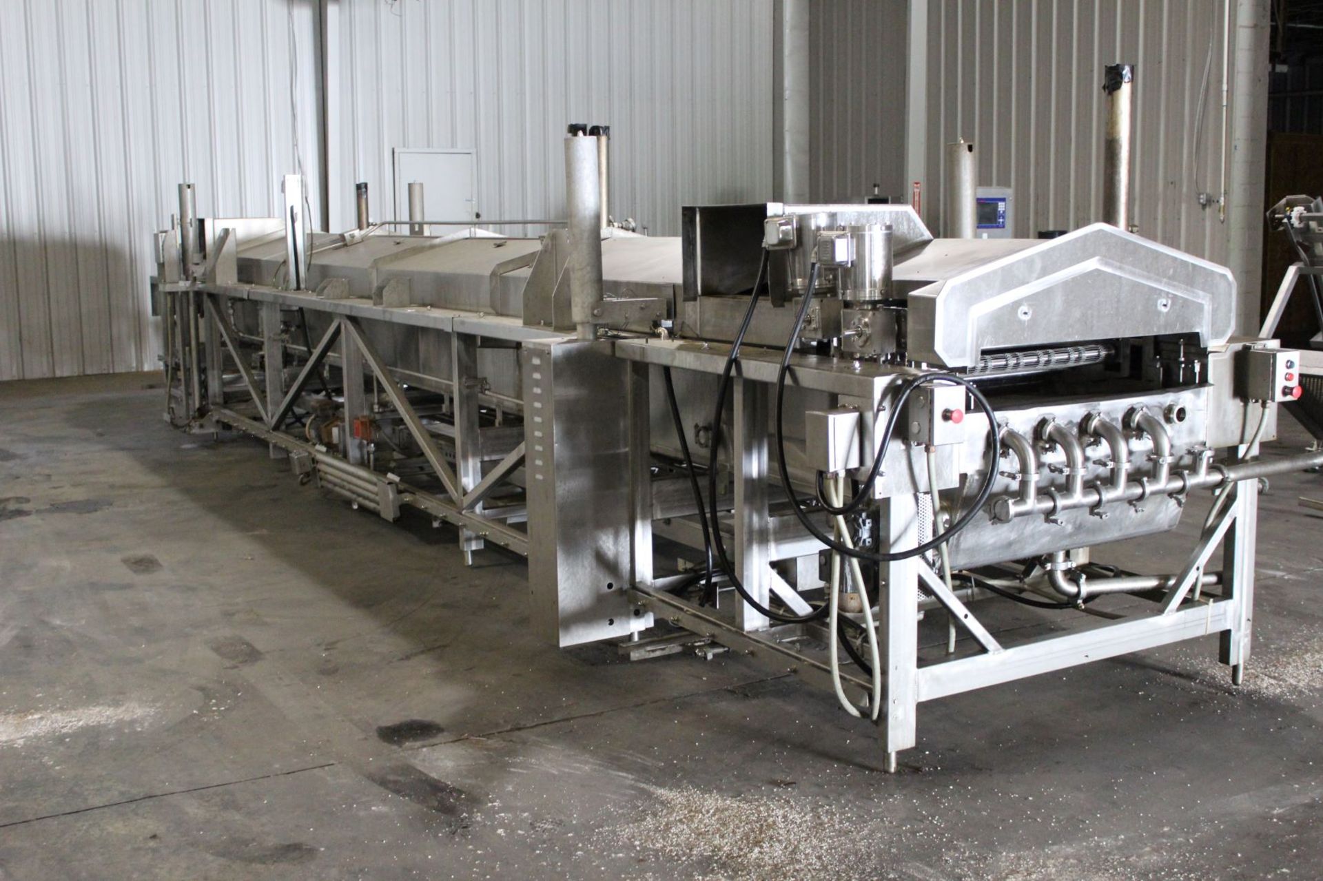 Stein Thermal Fin Fryer, Model# TFF-IV-3428, Serial# 140, 34" wide x 28' long, Item# mtlstetff140,