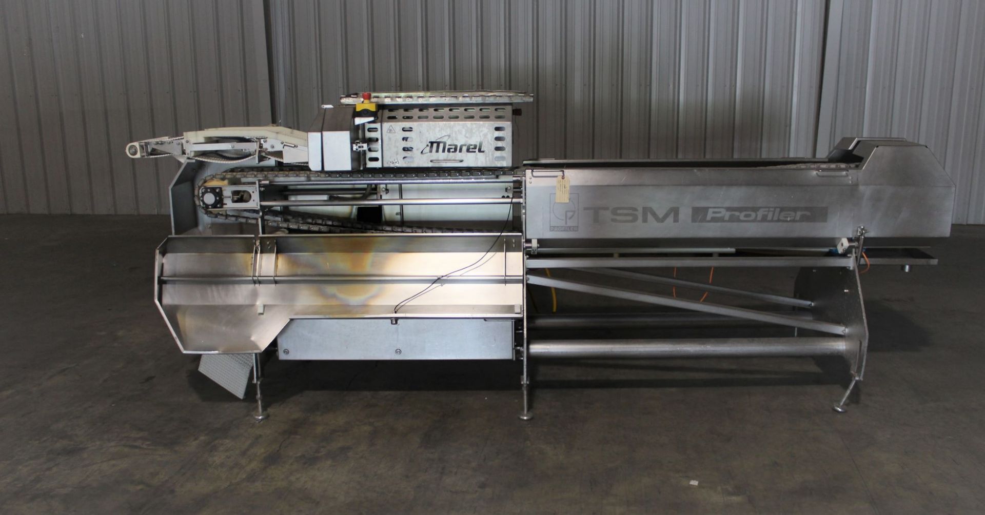 Marel TSM Profiler Slicer, Model# TSM2-C165, Serial# A049237, Item# ffmartsm9237, Located in: