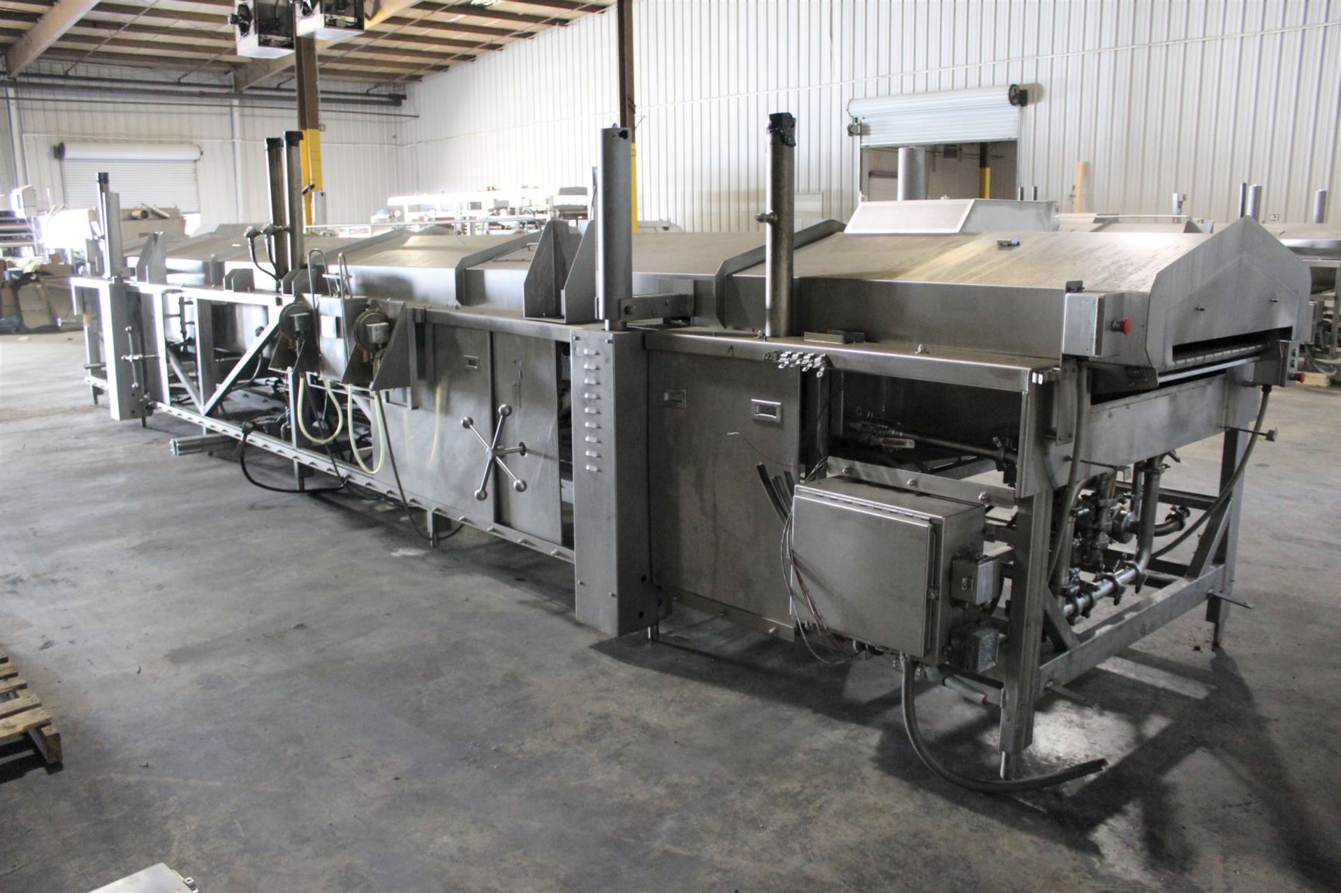 Stein Thermal Fin Fryer, Model# TFF-IV-3428, Serial# 140, 34" wide x 28' long, Item# mtlstetff140, - Image 3 of 6