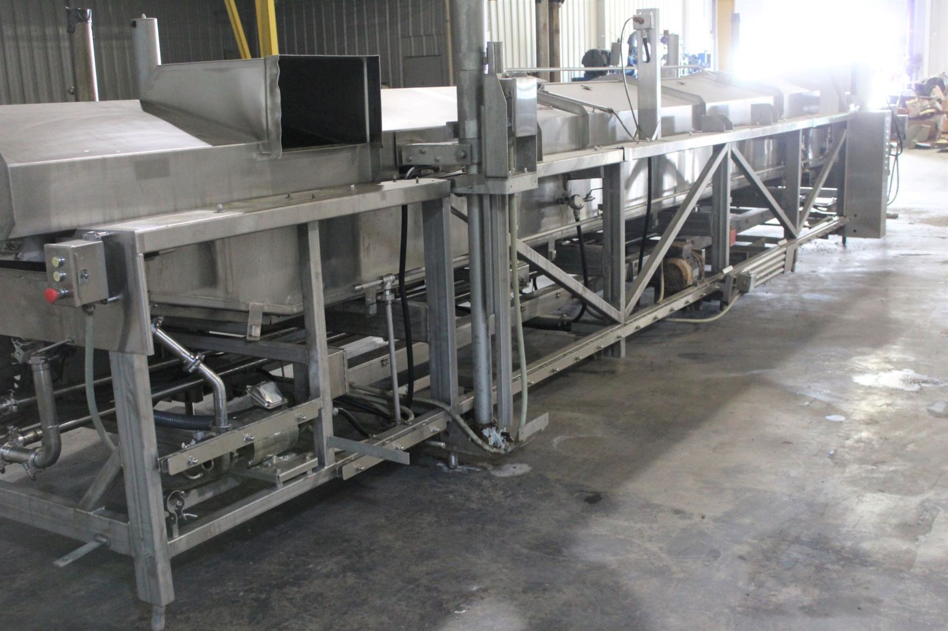 Stein Thermal Fin Fryer, Model# TFF-IV-3428, Serial# 140, 34" wide x 28' long, Item# mtlstetff140, - Image 5 of 6