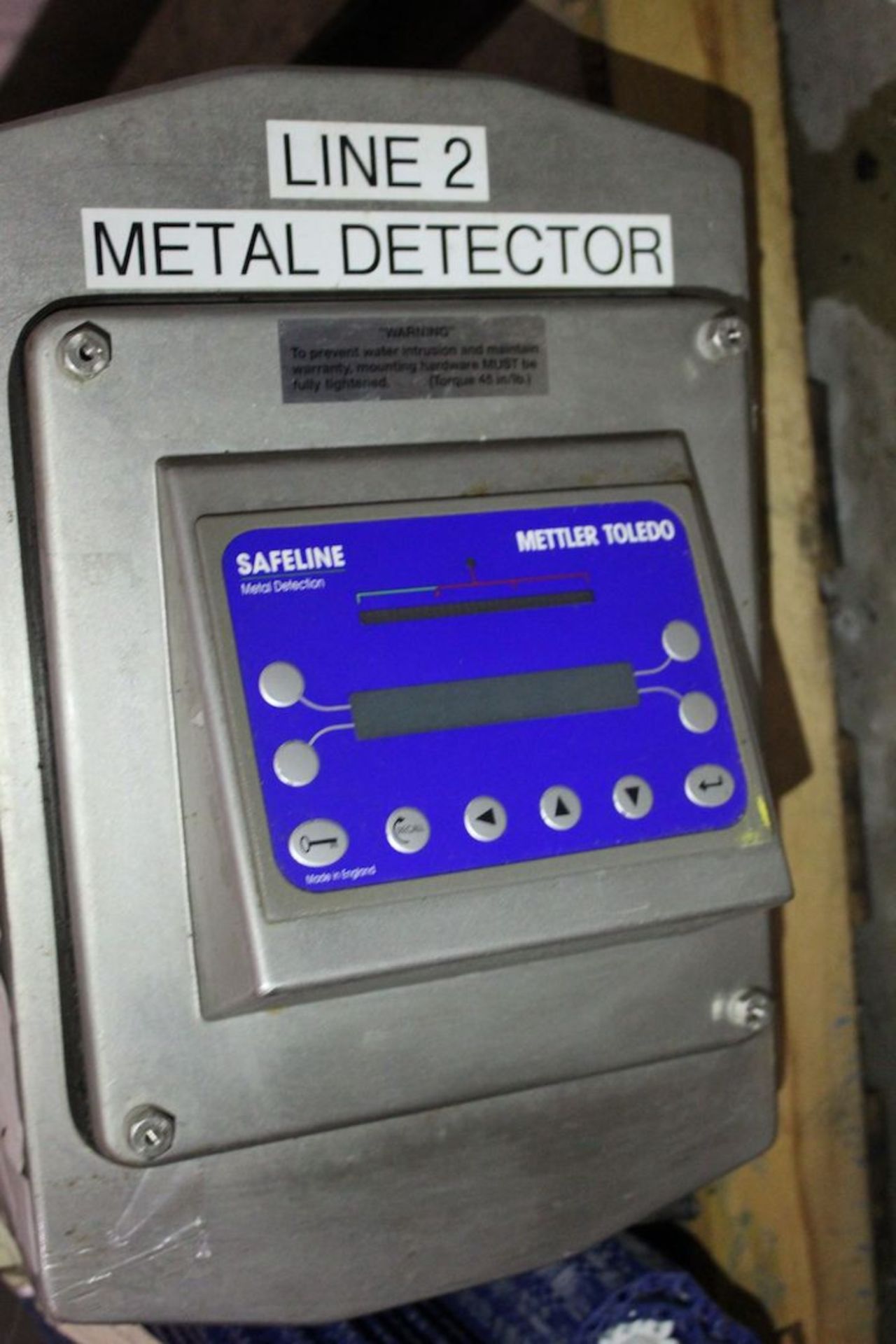 Safeline Metal Detector, Aperture: 5" x 44", Serial# 83252, Item# mtlsafemetdet3252, Located in: - Image 2 of 4