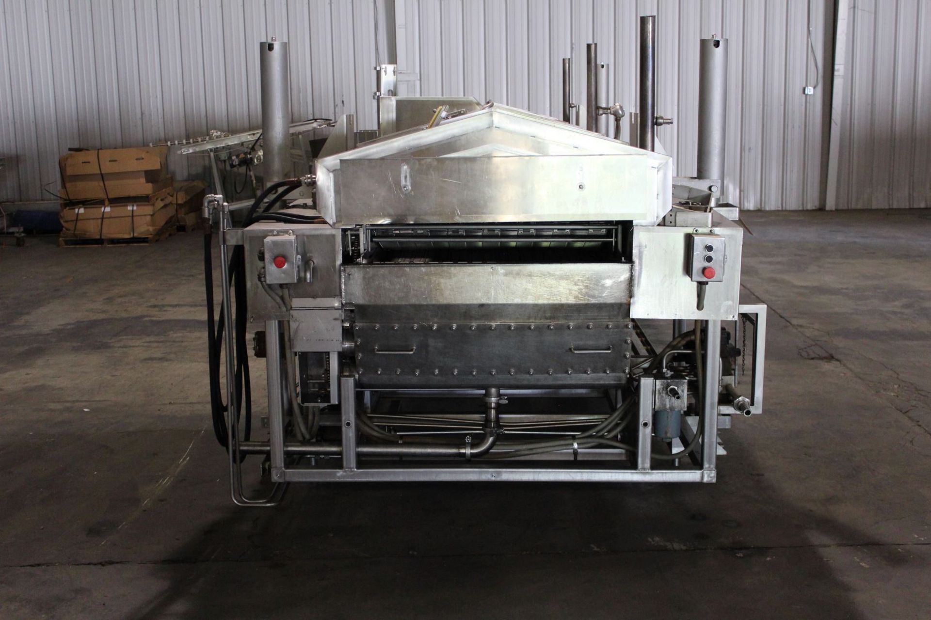 Stein Thermal Fin Fryer, Model# TFFII-3419, Serial# 341, Item# ffstetff341, 34" wide x 19' long, - Image 3 of 8