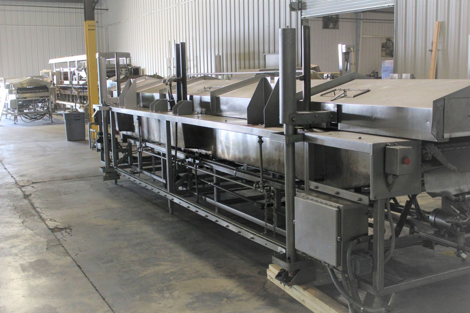 Stein Thermal Fin Fryer, Model# TFFII-3419, Serial# 341, Item# ffstetff341, 34" wide x 19' long, - Image 6 of 8