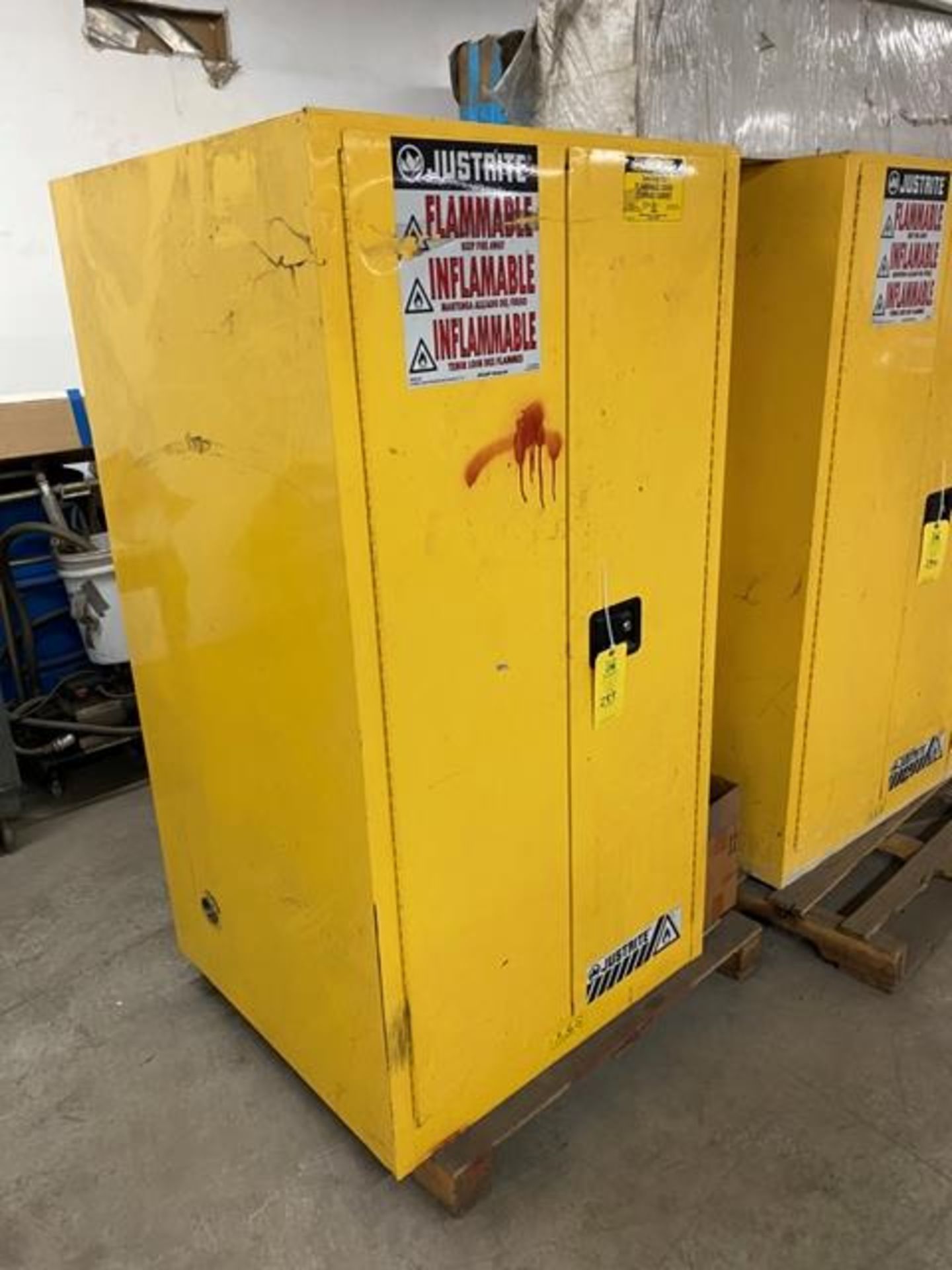 Justrite Flame Proof Cabinet Rigging Price $50 - Image 2 of 2