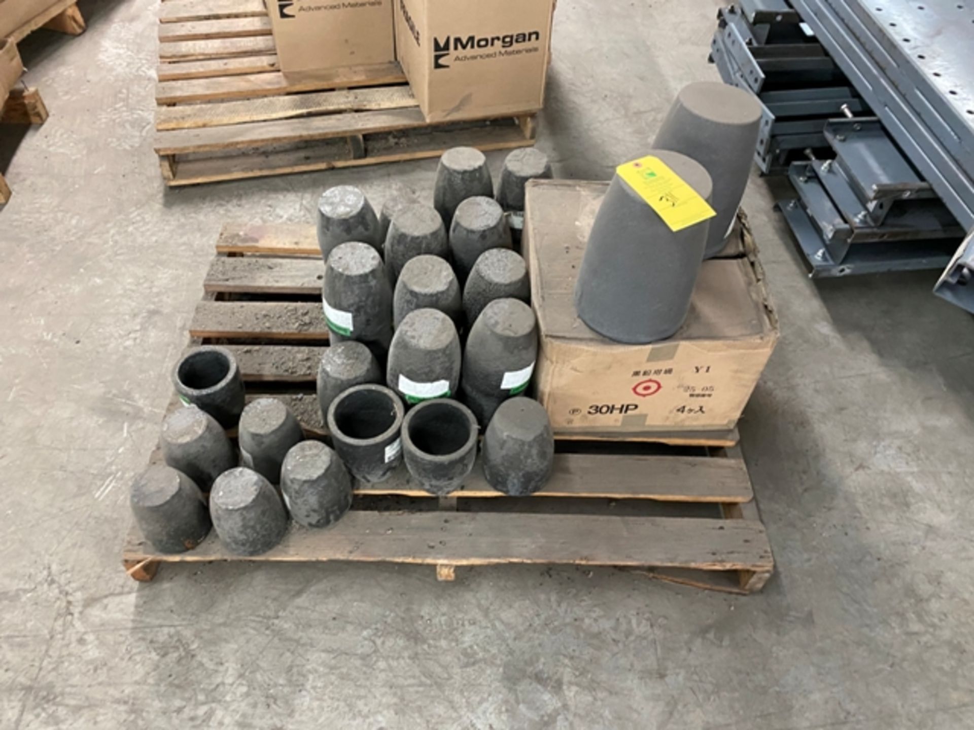 Pallet of Crucibles Rigging Price $25