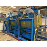 (3) Dumping Mixers (the tilting hinge on these units is currently broken) Rigging Price $4,000