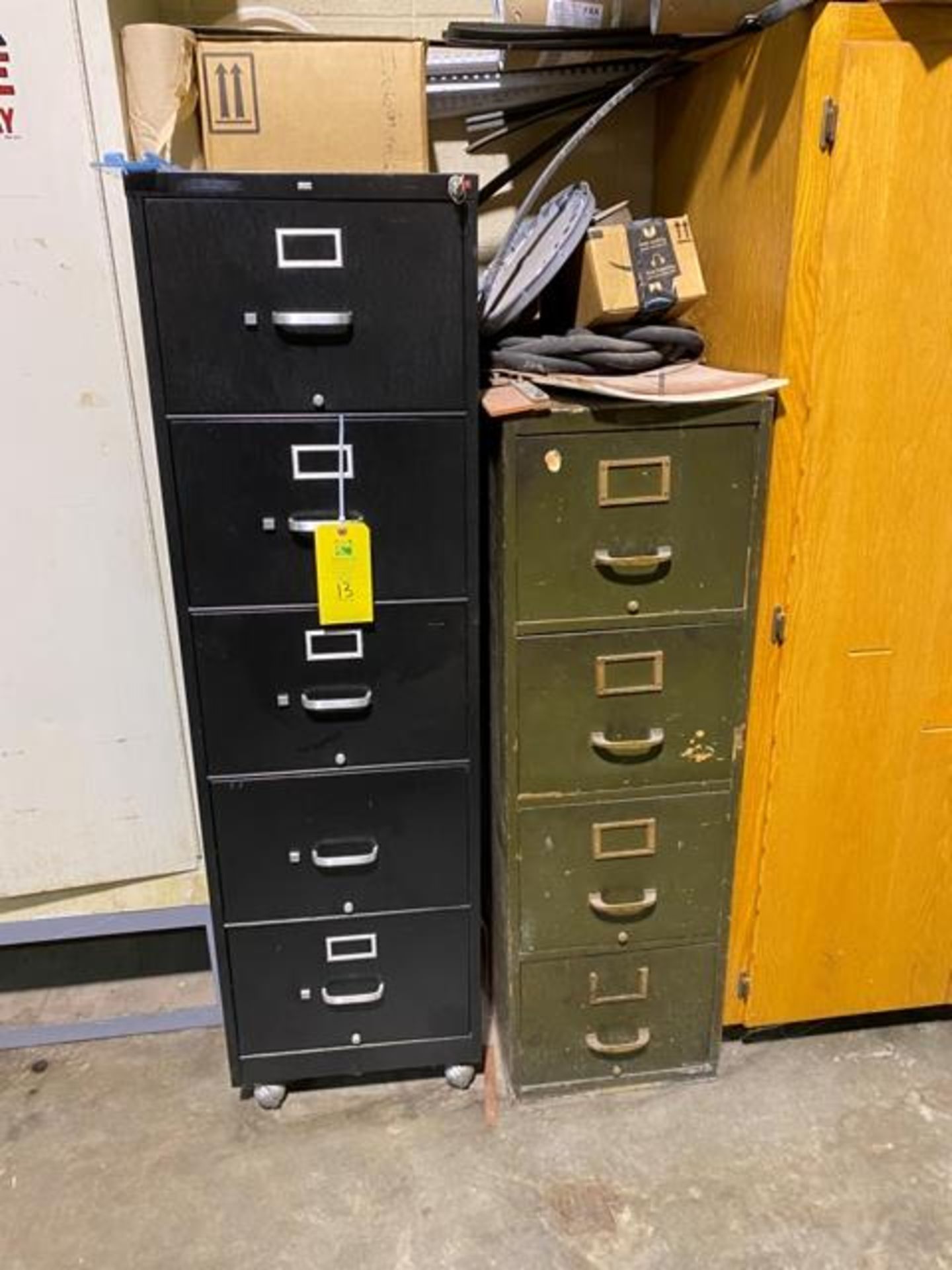 (2) Filing Cabinets