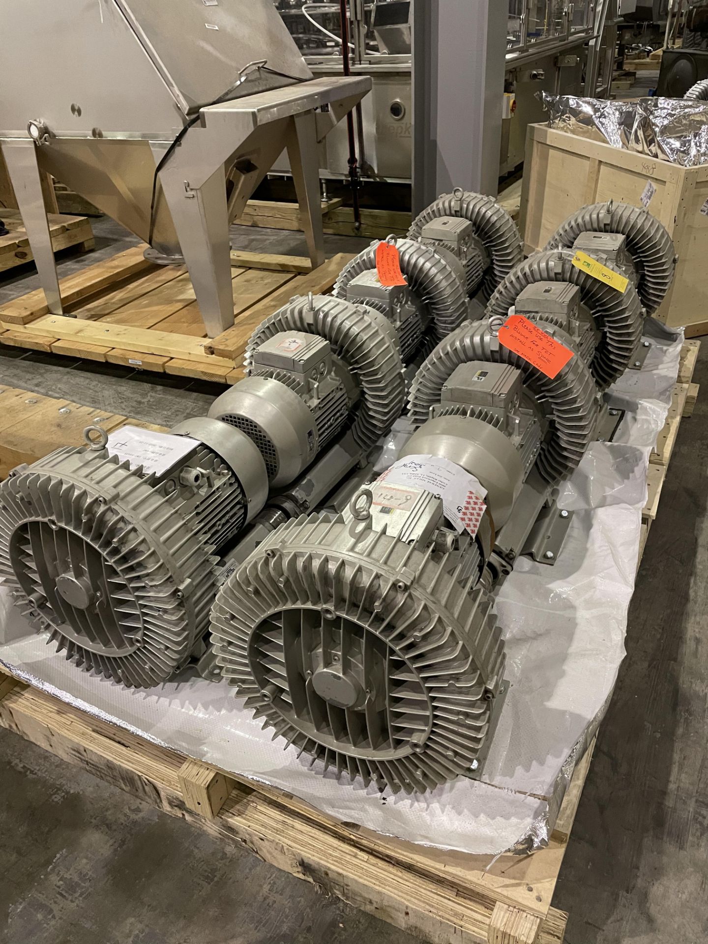 Kawake Side Channel Blower Lot of 8 Loading/Rigging Fee $100 - Image 7 of 7