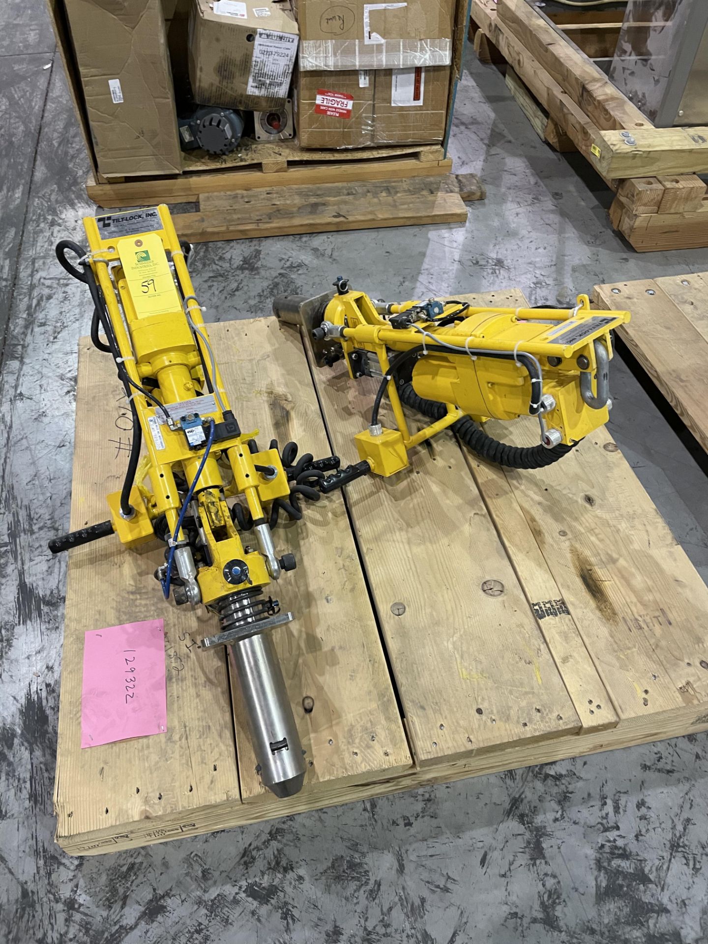 Tilt-Lock Hoist Model LS1-3 S/N 12247 Loading/Rigging Fee $35