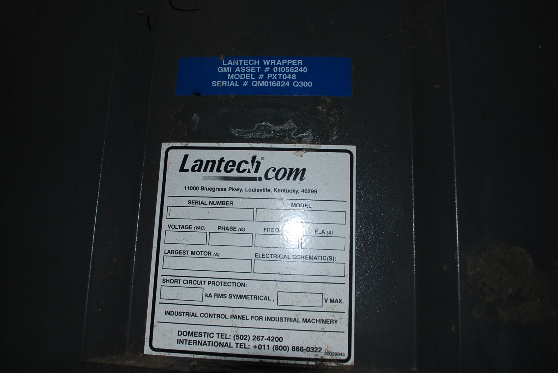 Lantech Stretch Wrapper Model PXT048 S/N QM016824 Q300 Loading/Rigging Fee $200 - Image 3 of 3