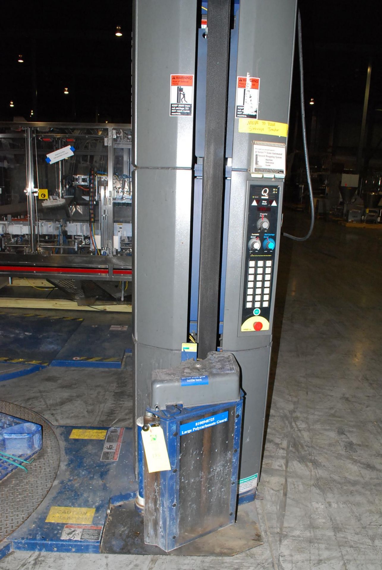 Lantech Stretch Wrapper Model PXT048 S/N QM016824 Q300 Loading/Rigging Fee $200 - Image 2 of 3