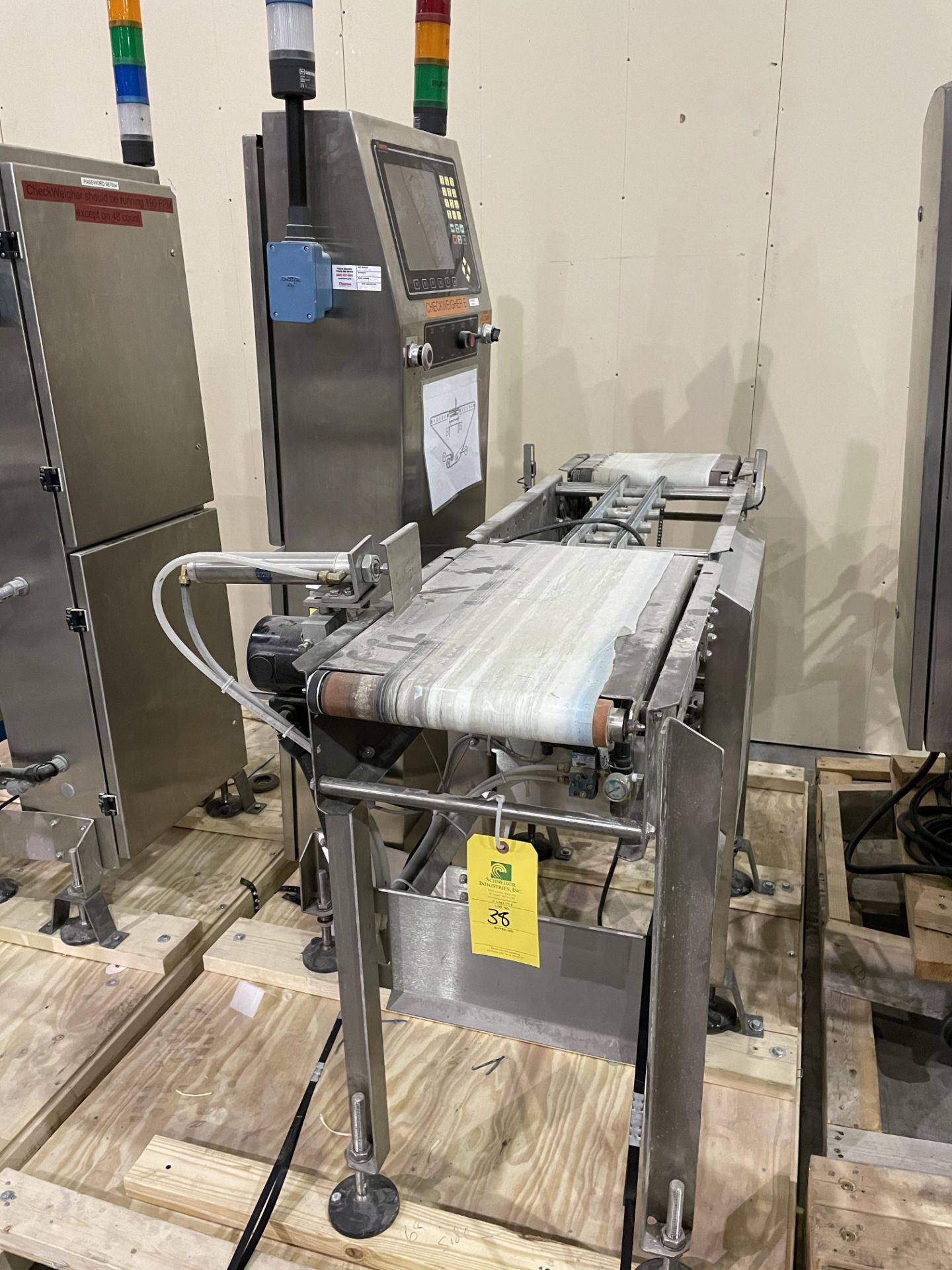 Thermo Ramsey Checkweigher Model AC9000(P)-8120 S/N 0802735 Loading/Rigging Fee $100 - Image 2 of 4