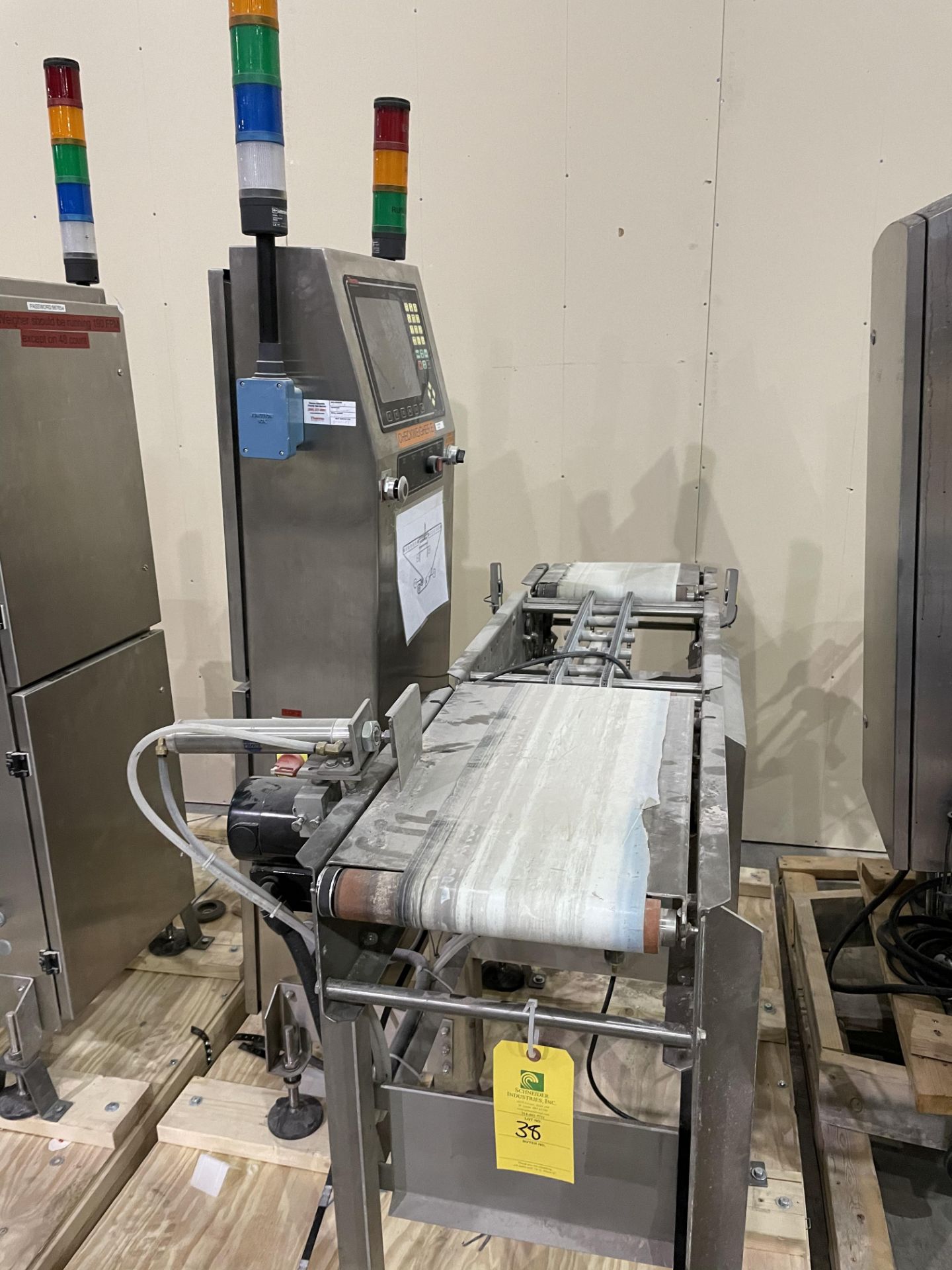 Thermo Ramsey Checkweigher Model AC9000(P)-8120 S/N 0802735 Loading/Rigging Fee $100 - Image 4 of 4