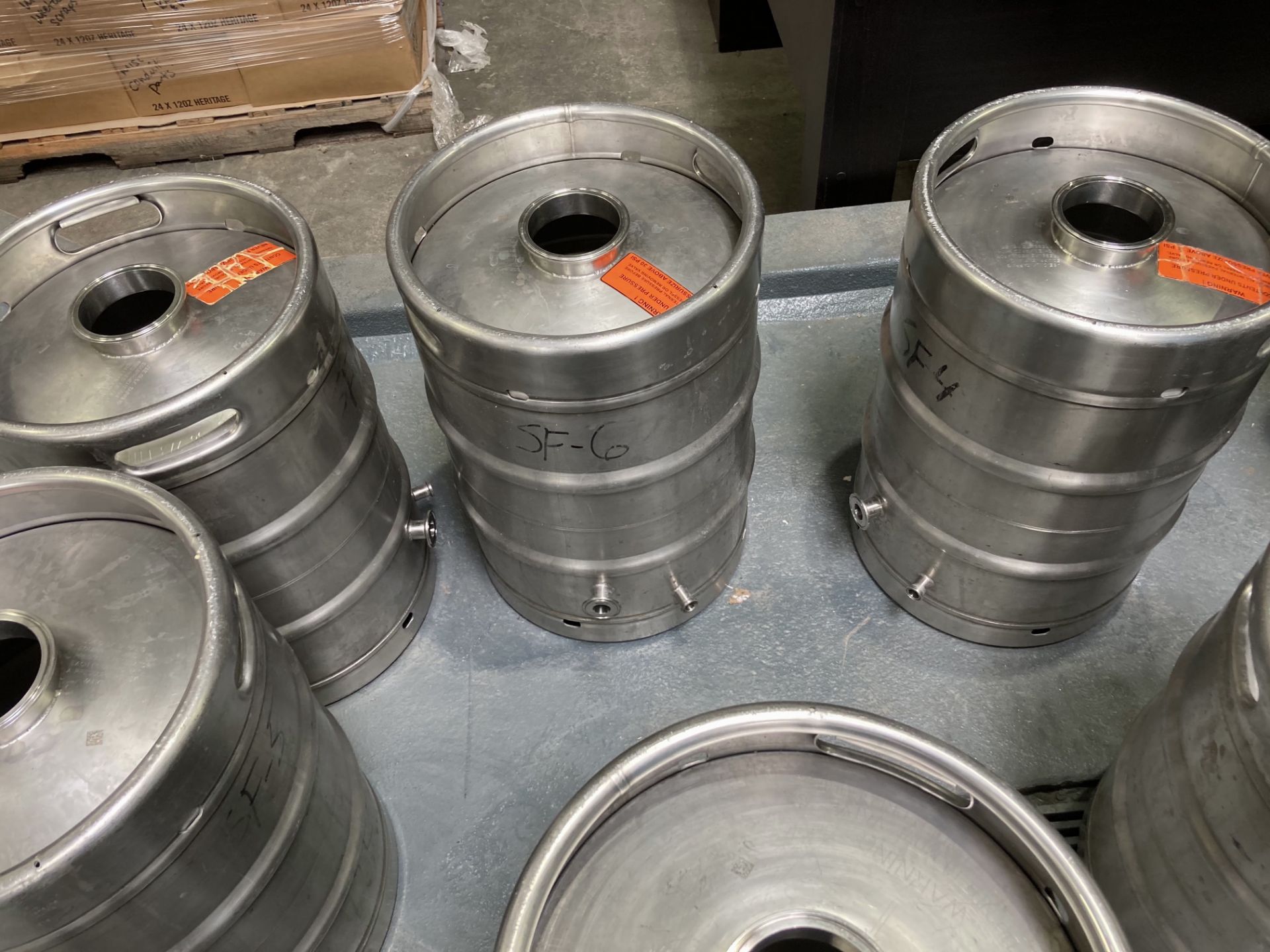 LOT OF 5 Sankey retrofit 1/2 barrel kegs Rigging fee of __$100__ to be added to the winning bidder's - Image 3 of 3