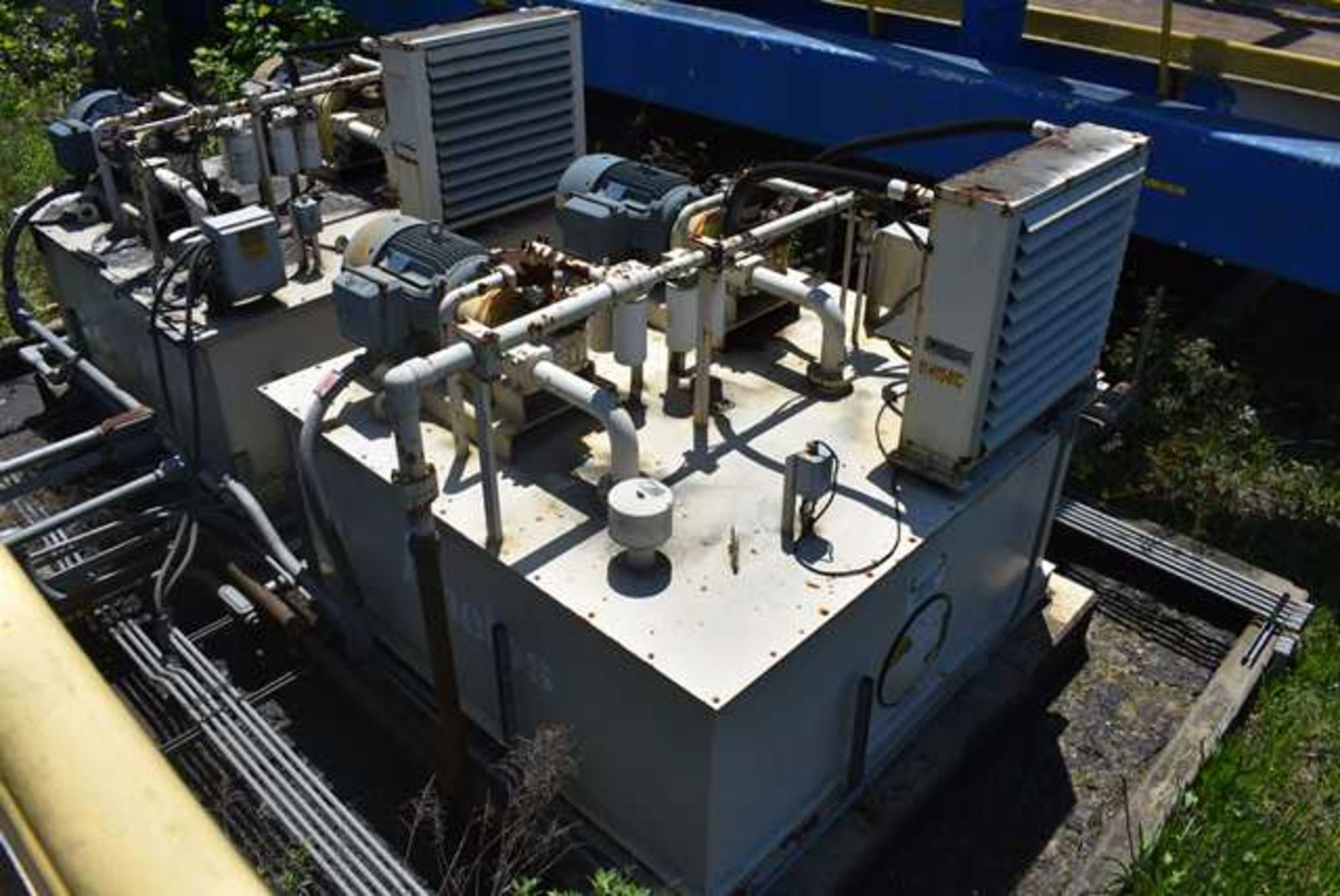 Thermal Transfer Products Hydraulic Power Unit, ID 01-HYD-01C, Includes (2) 75 HP Motors & Pump,