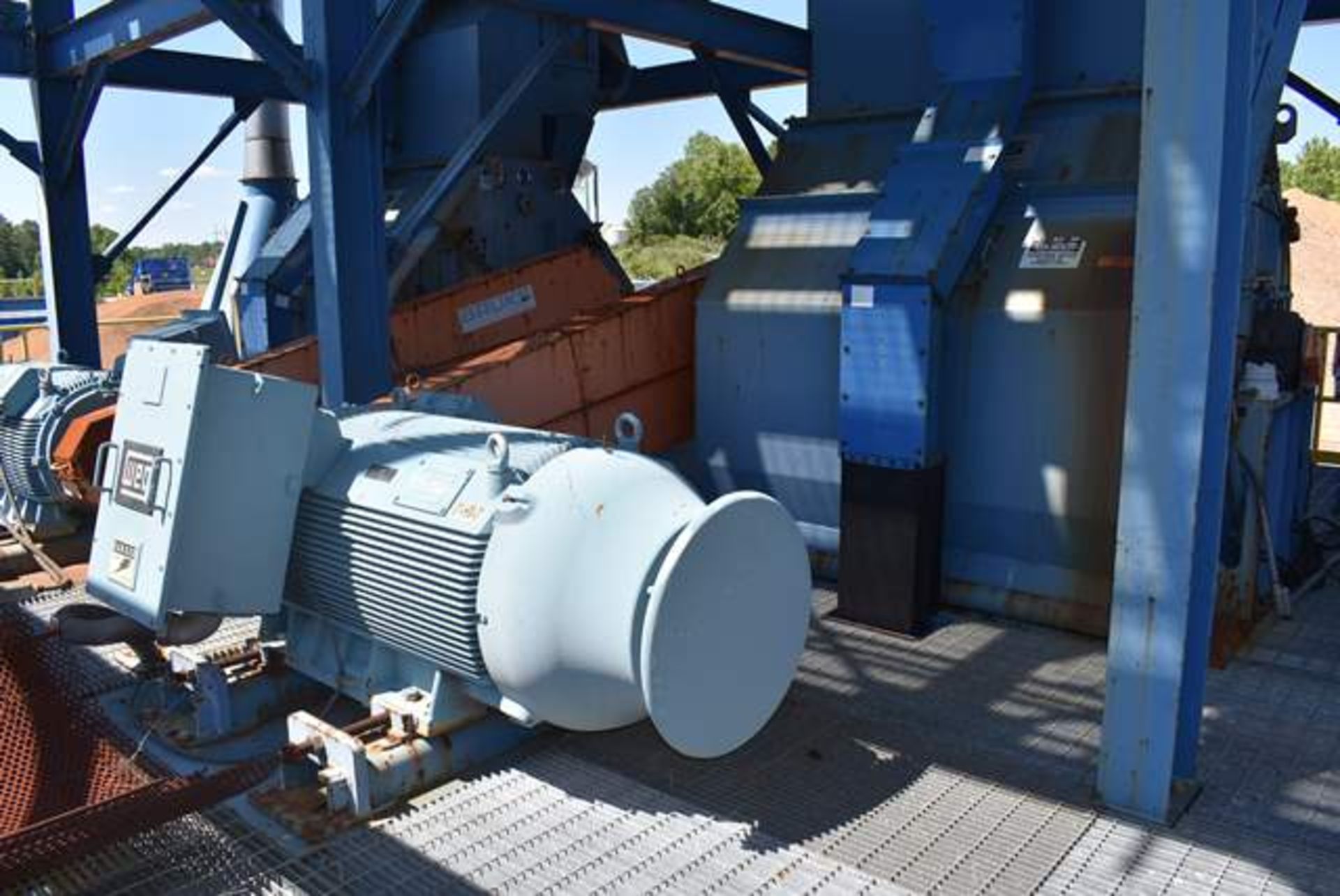 2013 Bruks/Klockner Type BK-H-800x2000 Hammer Mill, 680 HP Motor, ID 01-HM, Includes (2) Motors & ( - Image 4 of 5