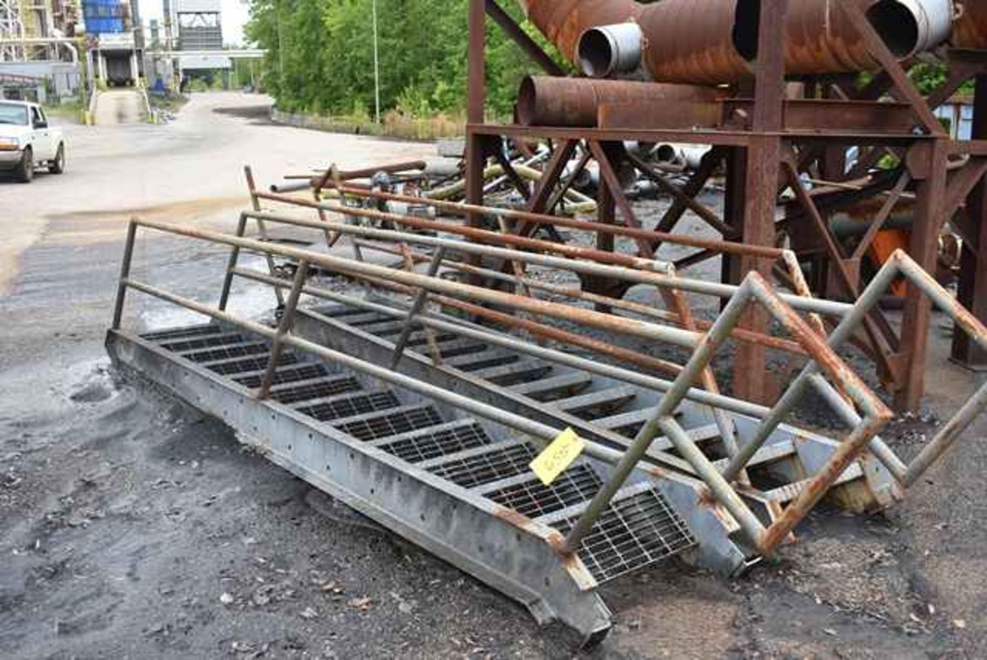 Qty. (2) Steel Ladders for Platform Structure