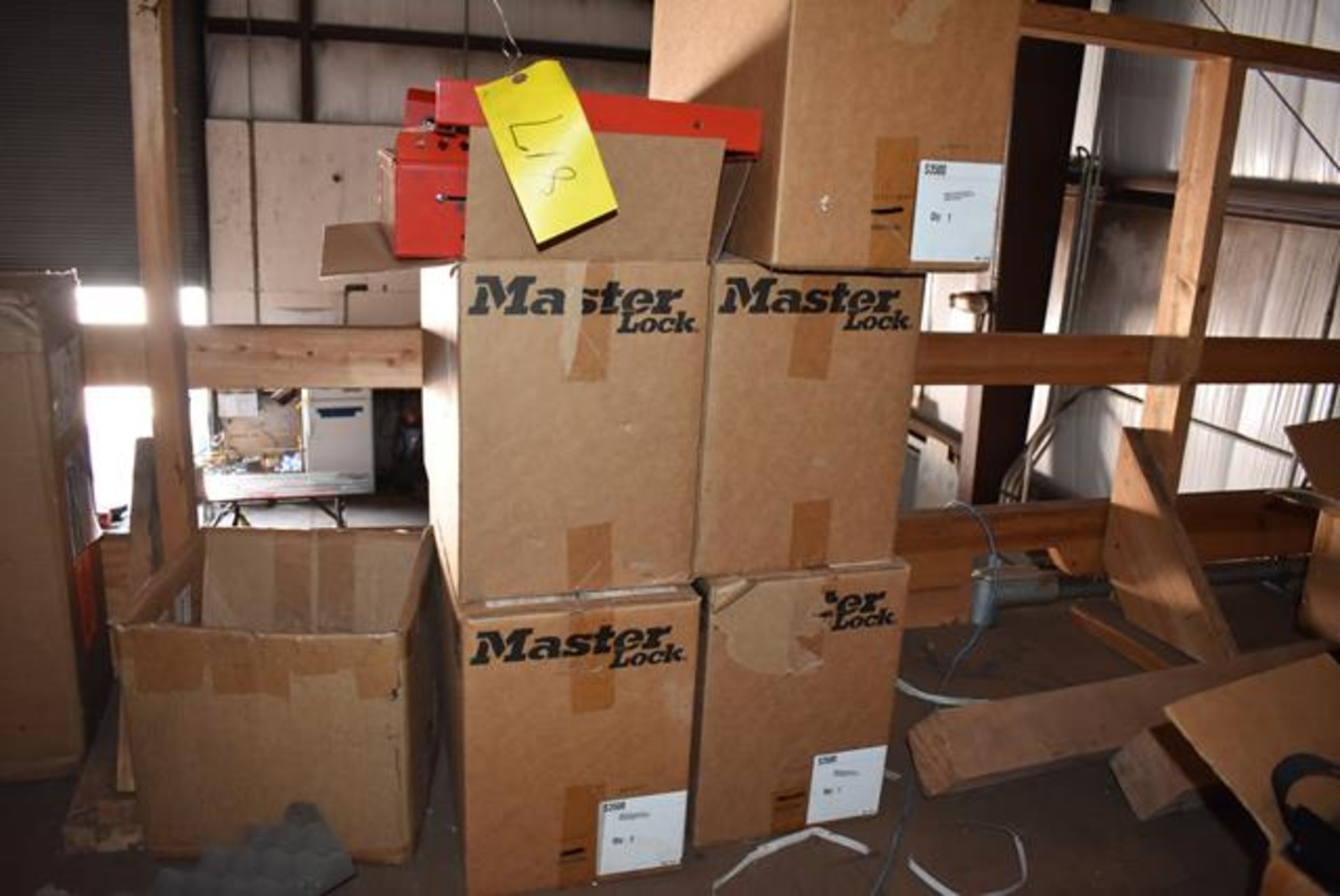 5-Boxes Master Lock #S3500 Lock Box Stations - Image 2 of 2