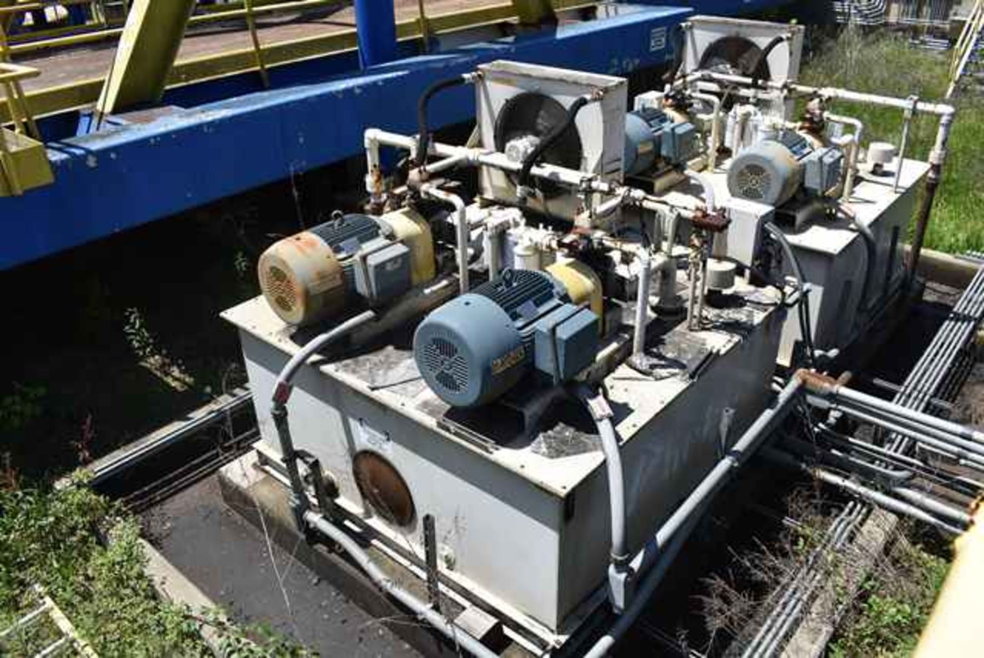Thermal Transfer Products Hydraulic Power Unit, Includes (2) 75 HP Motors & Pump, ID #01-HYD-02A and - Image 2 of 2