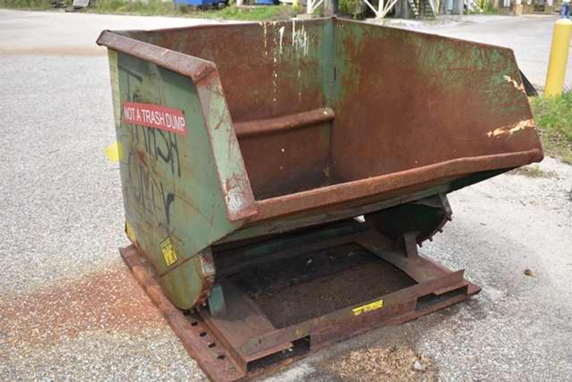 Jesco Model #211761 Self Dumping Hopper, 2 1/2 Yard Capacity - Image 2 of 2