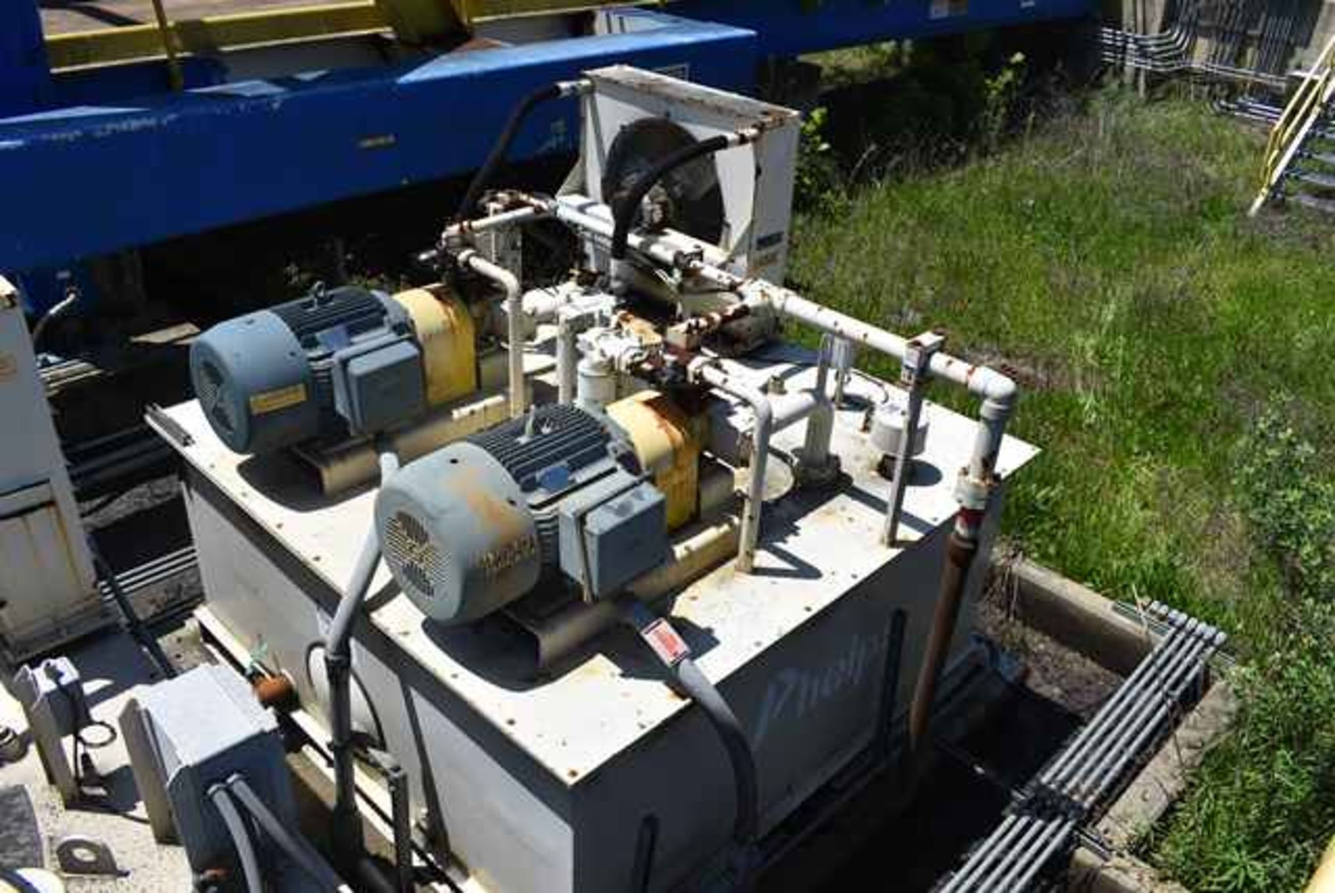 Thermal Transfer Products Hydraulic Power Unit, ID 01-HYD-01C, Includes (2) 75 HP Motors & Pump, - Image 2 of 2