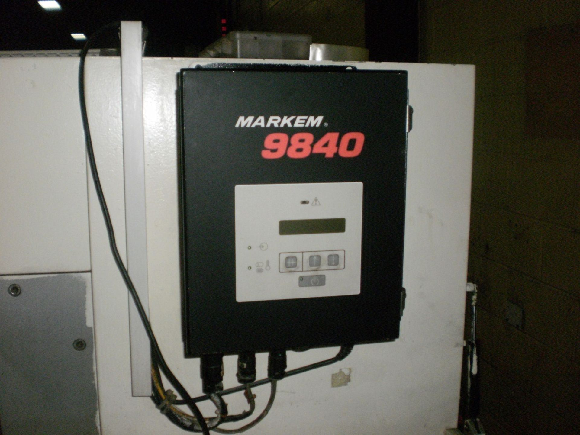 PFM Falcon Flow Wrapper, Serial #4351, 220v, 2.1amp., c/w Markem 9840 coder, in good condition, last - Image 6 of 7