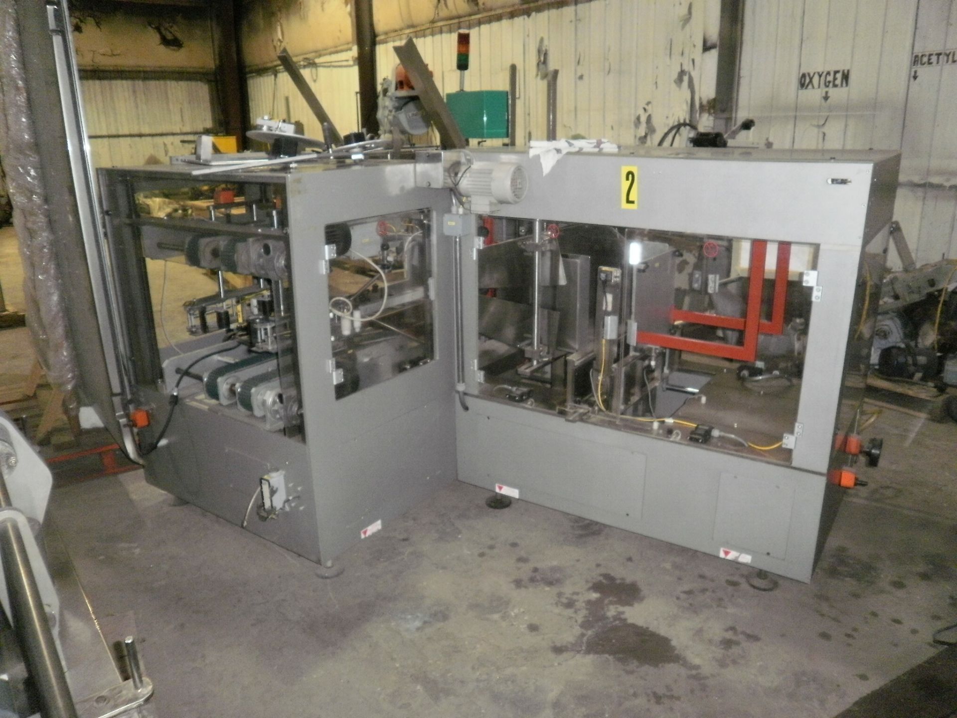 Marchesini PS500 Automatic Case Erector / Packer / Sealer.Serial # 97001, Mfg:1997, In excellent con - Image 3 of 6