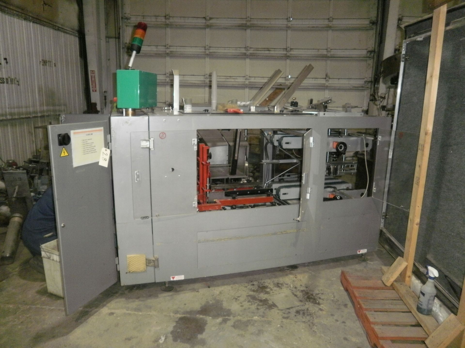 Marchesini PS500 Automatic Case Erector / Packer / Sealer.Serial # 97001, Mfg:1997, In excellent con