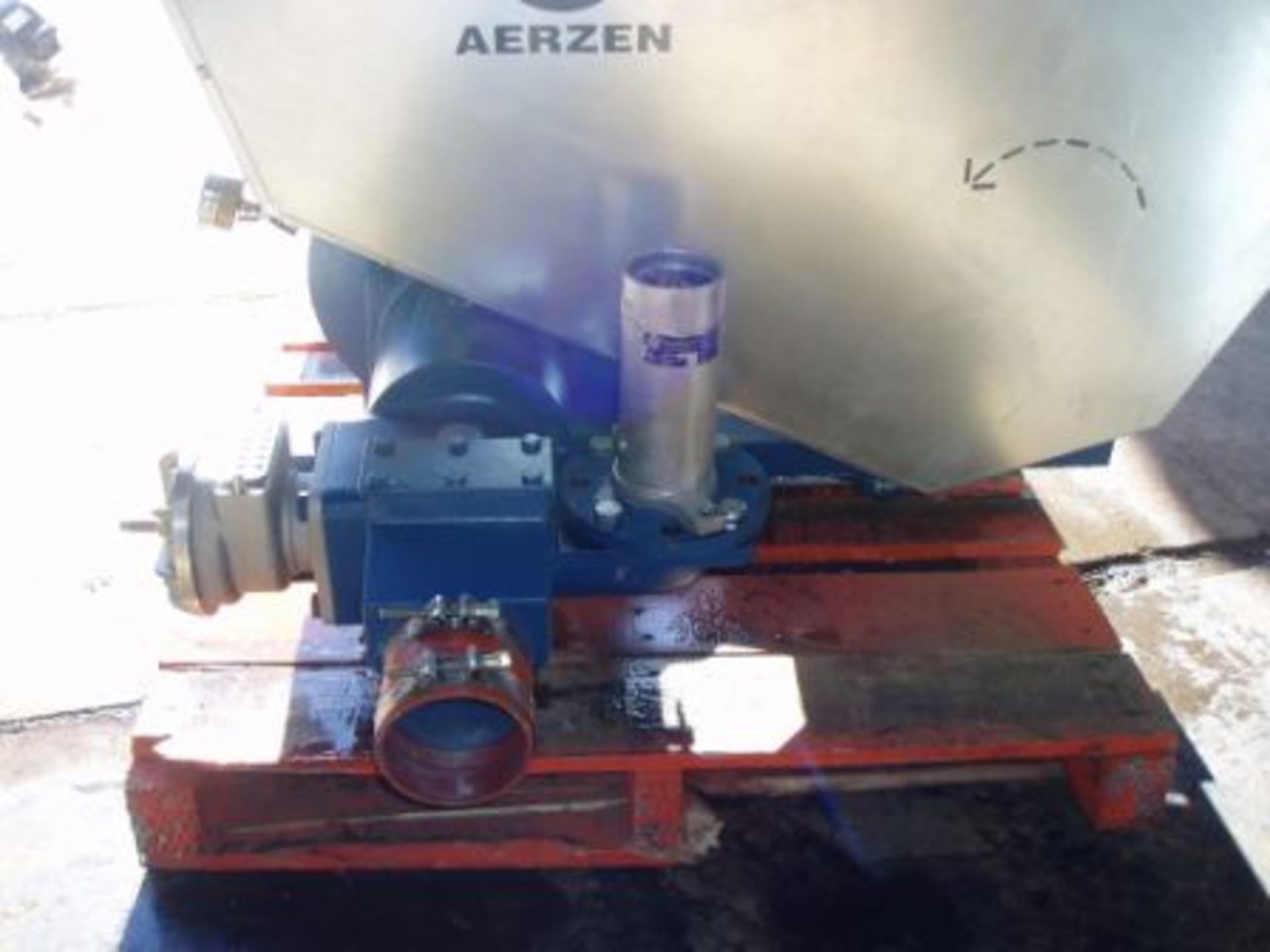 Aerzen Delta Blower c/w 30hp motor, Serial # 34850, Capacity V 48 L, Working Pressure: PS 1.1 Bar, W - Image 3 of 4