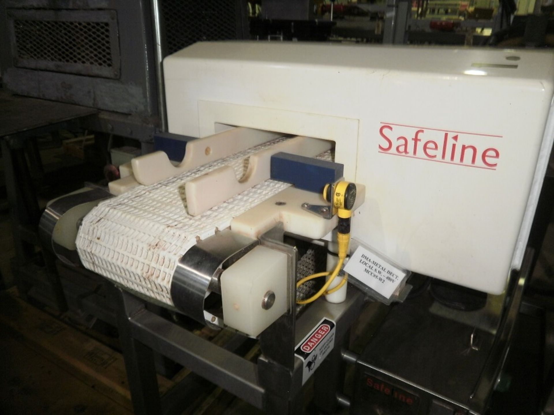 Safeline STD-09 x 03 P/300/ABS/V2 Metal Detector, Serial # 65148, c/w 7” wide x 50” long conveyor,