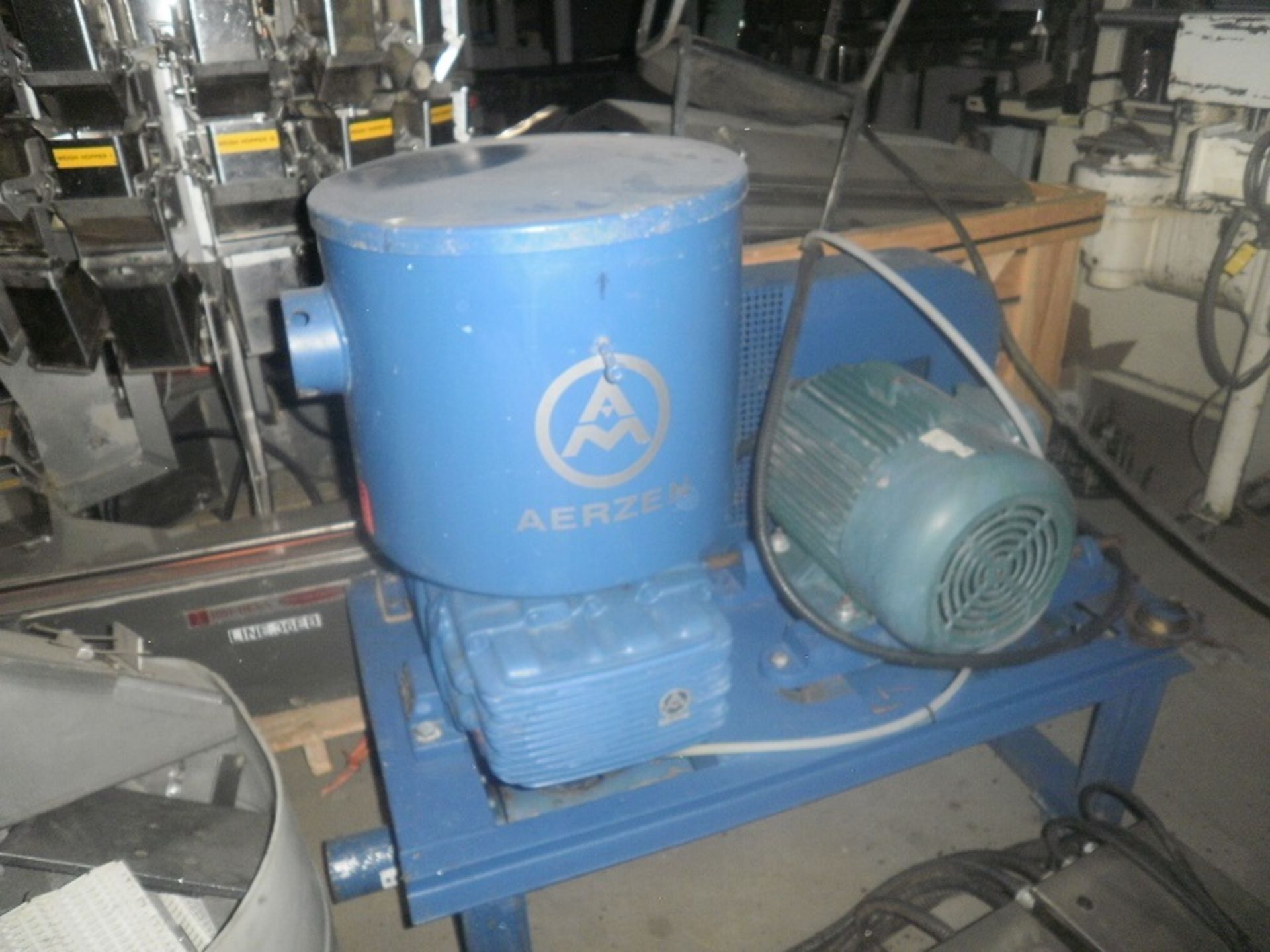 AERZEN GMA 12.4 Roots Rotary Piston Vacuum Blower, Type GMA 12.4,c/w 15 HP Leeson Wattsaver motor,