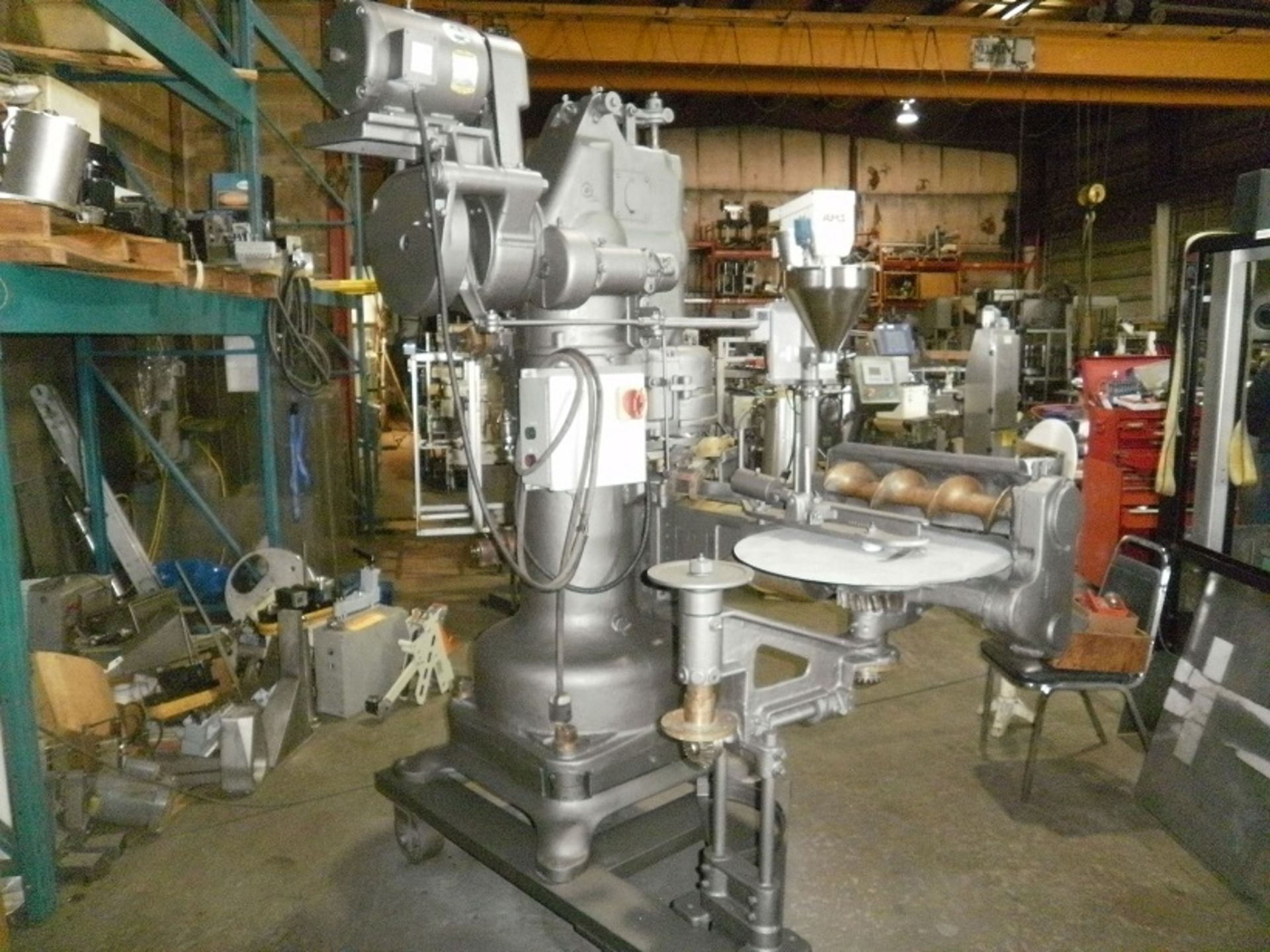 CONTINENTAL CAN COMPANY "PANAMA" MODEL C SINGLE HEAD ATMOSPHERE CAN CLOSING MACHINE, MACHINE #200, S