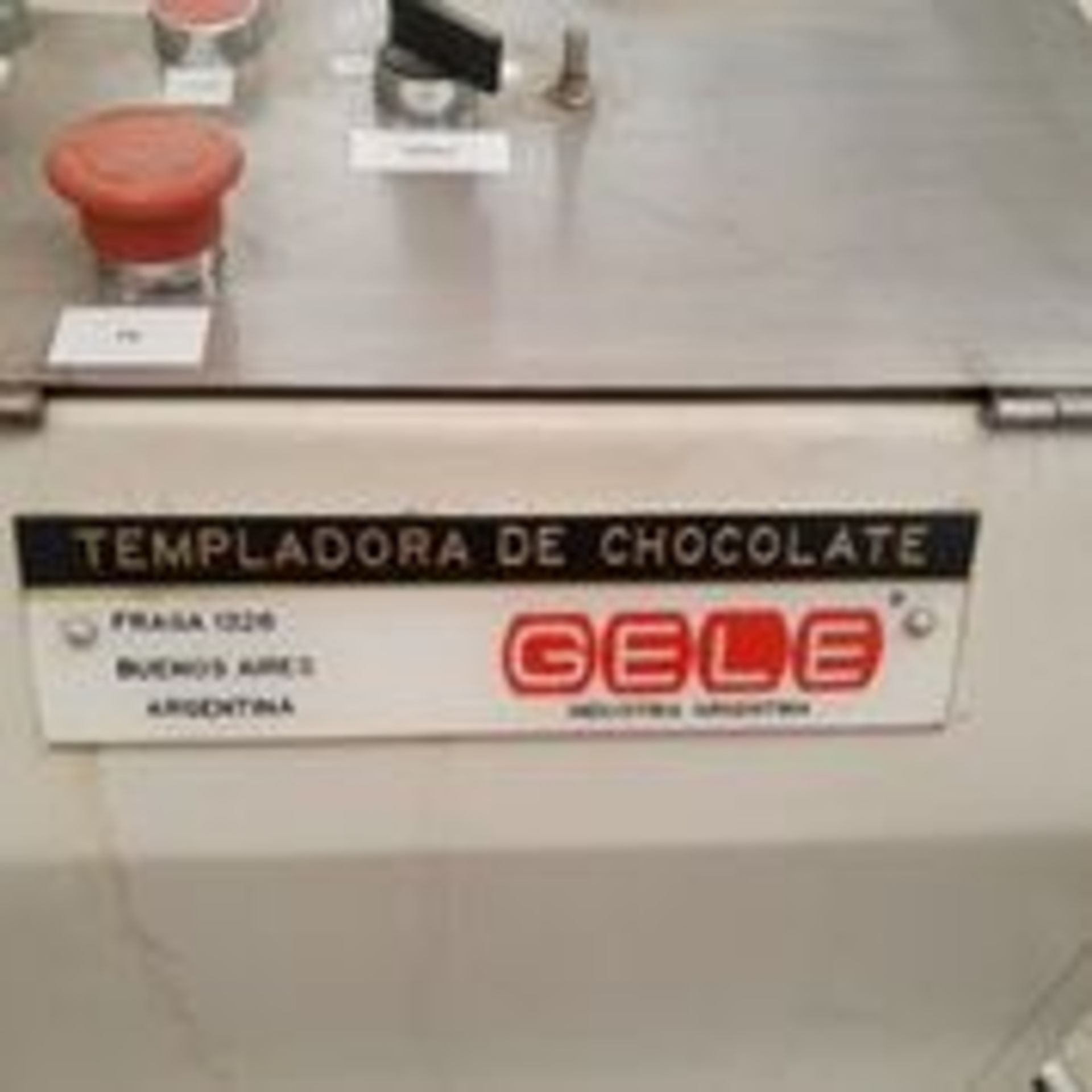 Chocolate Tempering Unit, Model: TMA100/1, Serial: 2043, Made: GELE Energy: 220V, 60Hz, Rigging an - Image 19 of 19