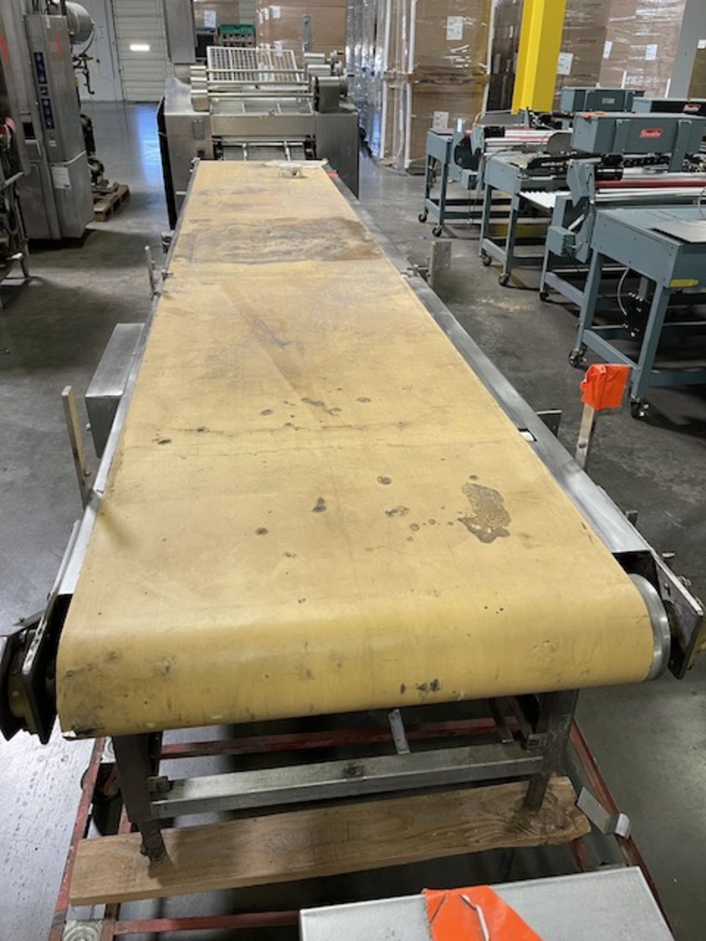 Inspection Conveyor, 32" Wide x 16' Long, No Drive Rigging/Loading Fee $50 - Image 3 of 3