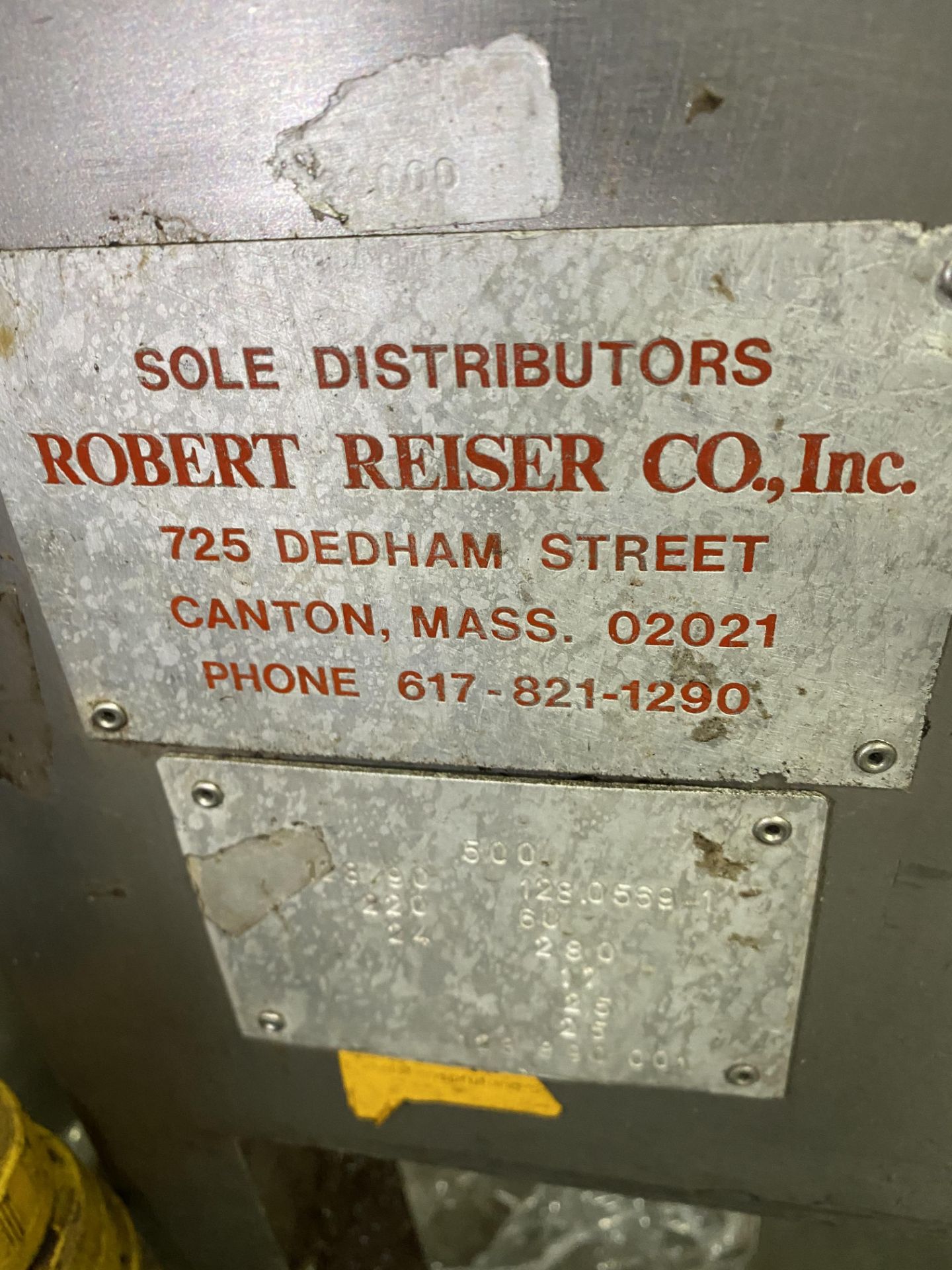 Reiser Robot 500 Encruster, Model 128.90, Serial #220 Rigging/Loading Fee $50 - Image 4 of 5