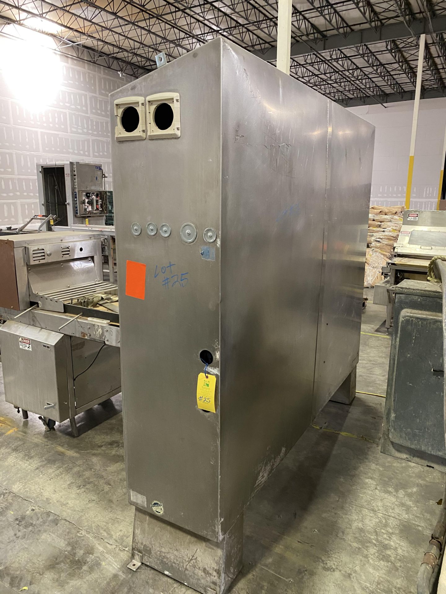 Control Panel, Stainless Steel Double Door, 8" Wide Rigging/Loading Fee $50 - Image 2 of 4