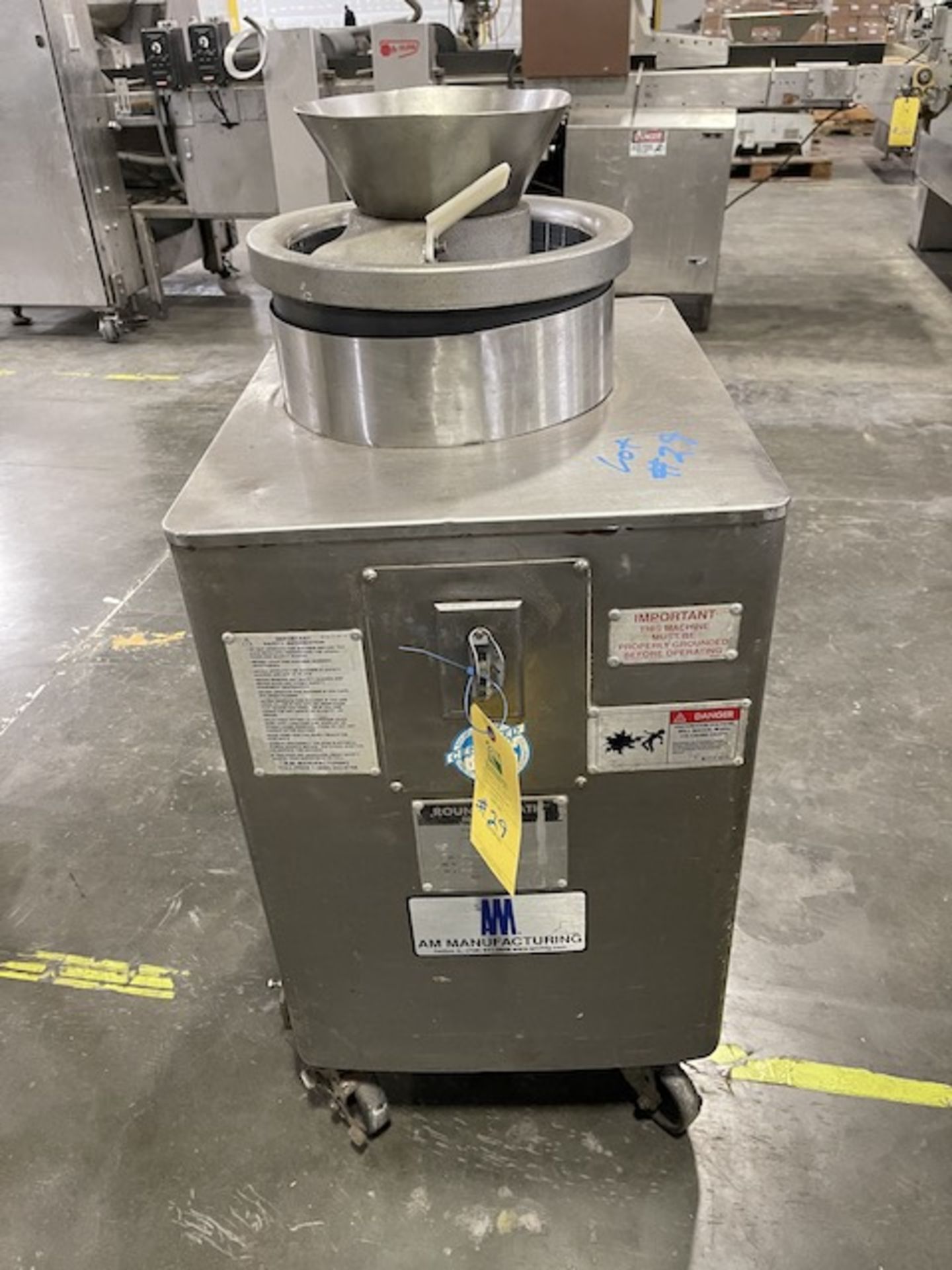 Round O Matic Dough Rounder, Model R900, Serial #1397 Rigging/Loading Fee $50