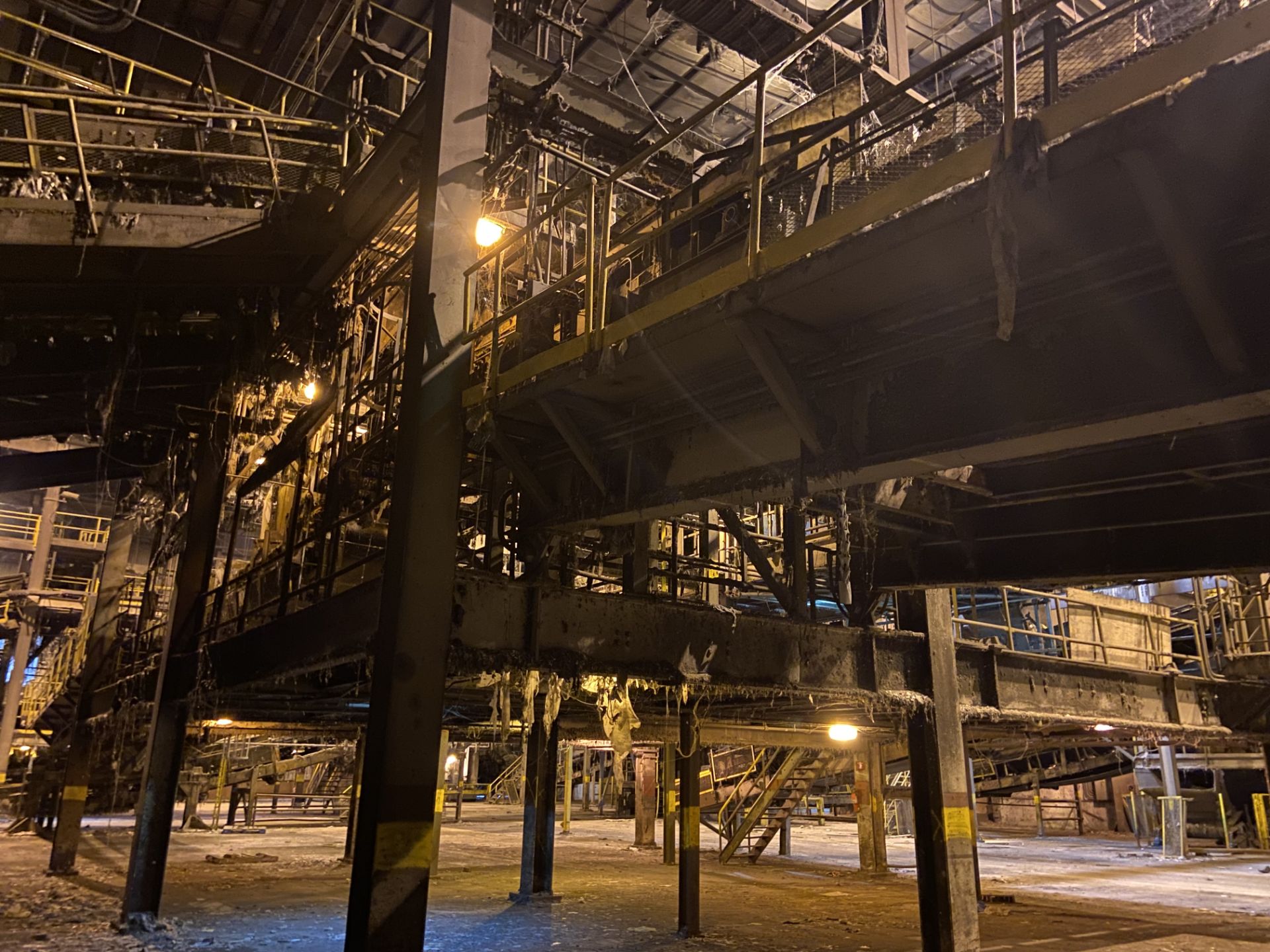 Mezzanines and Connected Conveyor (Cut off at Building Exterior), Rigging Fee: $25,000 - Image 6 of 11