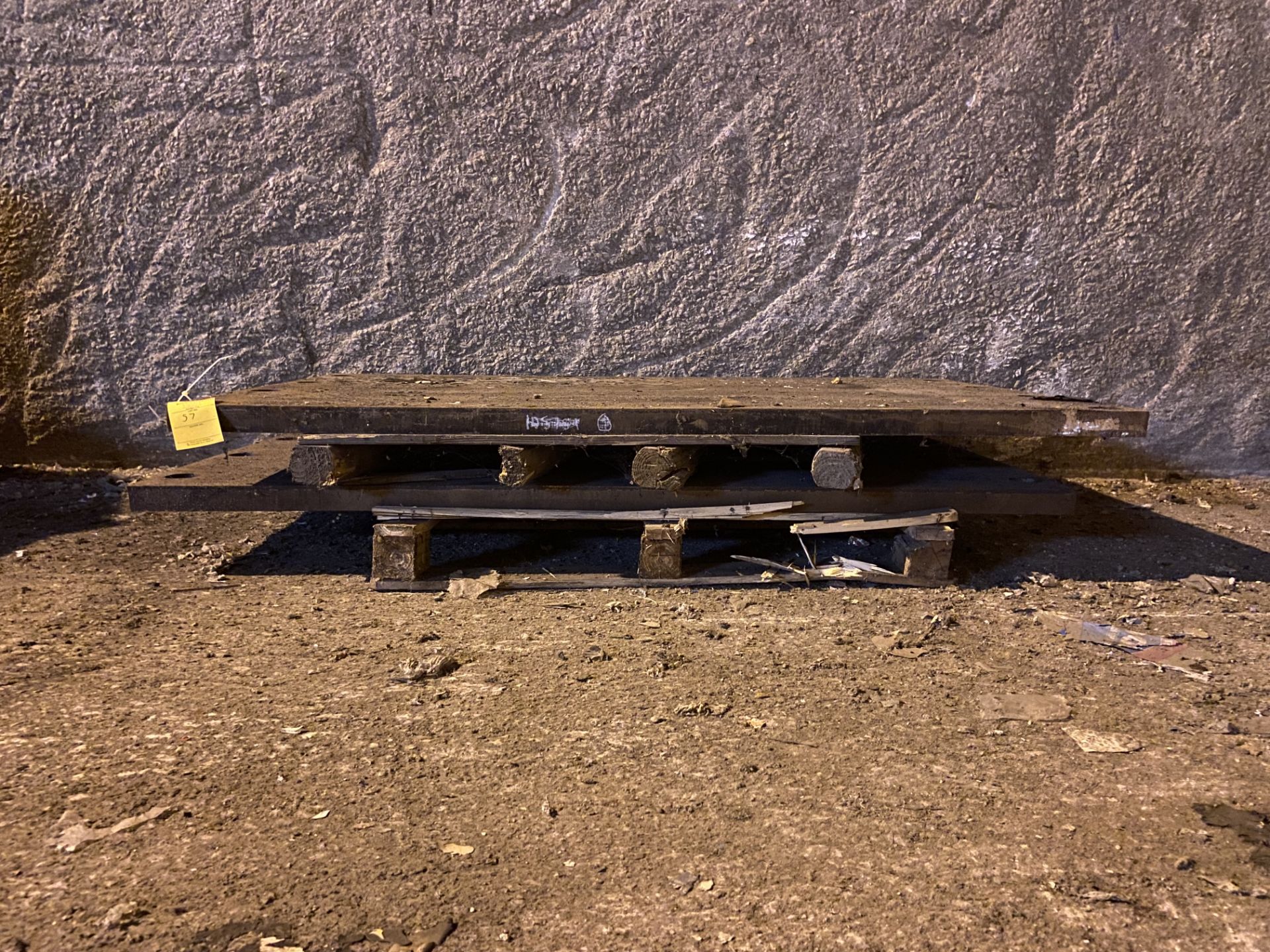 Hammermill Wear Plates, 73.5" Long x 45" Wide x 2" Thick, Rigging Fee: $100 - Image 2 of 6