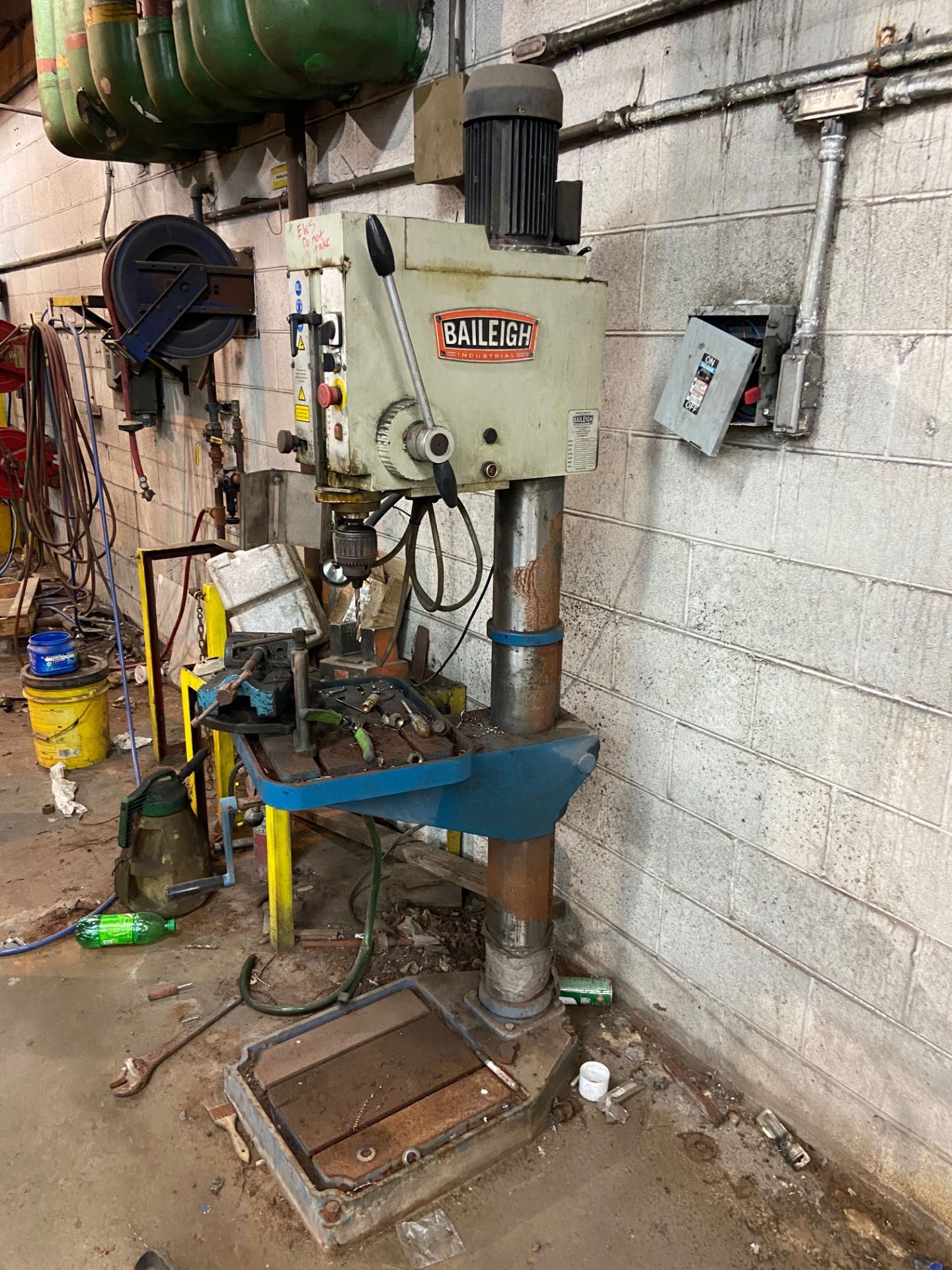 Baileigh Drill Press, Model# DP-1500G, Serial# A16034486, 3 Phase, 220 V, 94 Amps, 60Hz, Rigging/ - Image 2 of 3