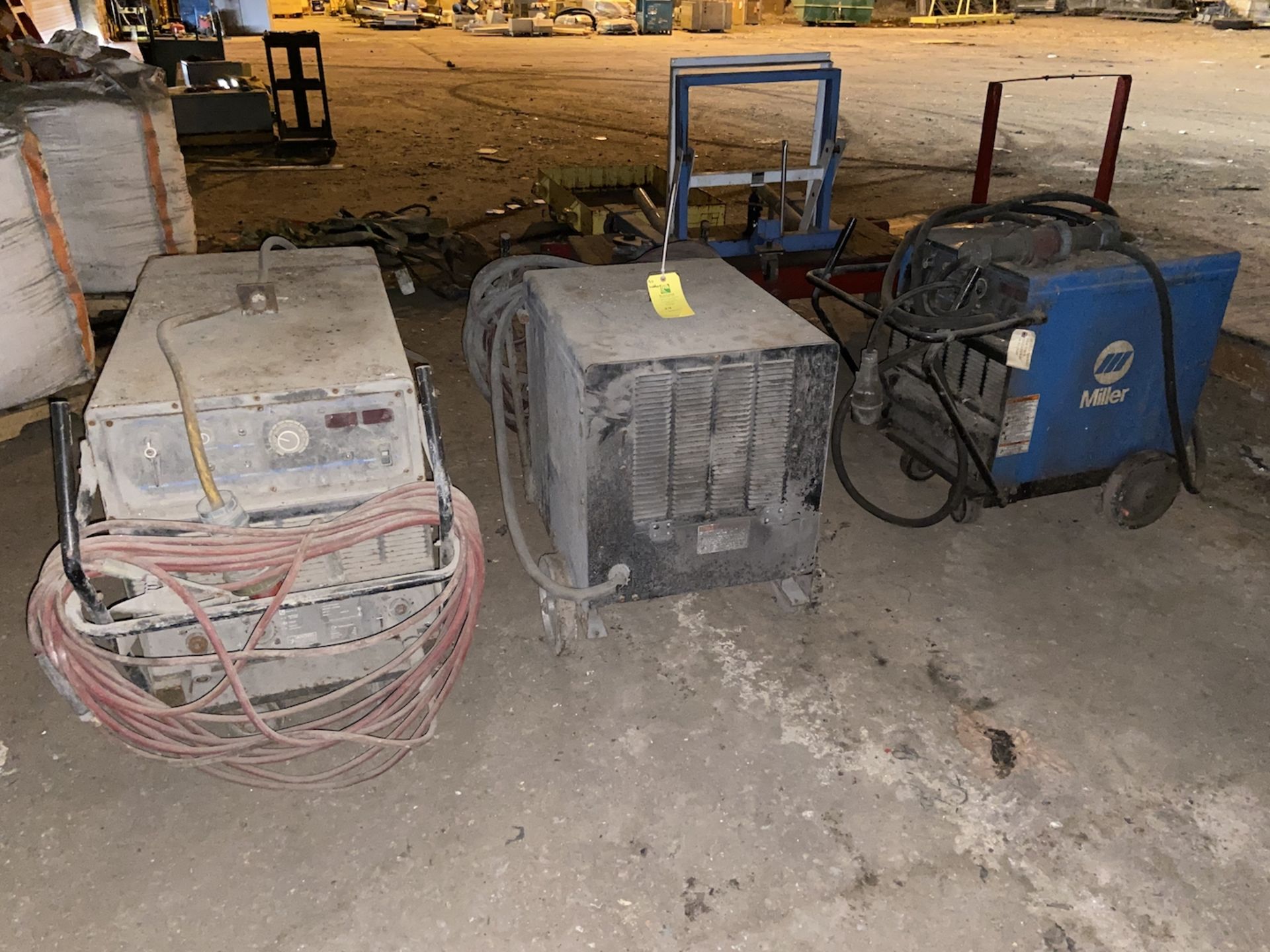 Miscellaneous Welders, Qty 3 (All Pictured), Rigging/ Removal Fee: $175