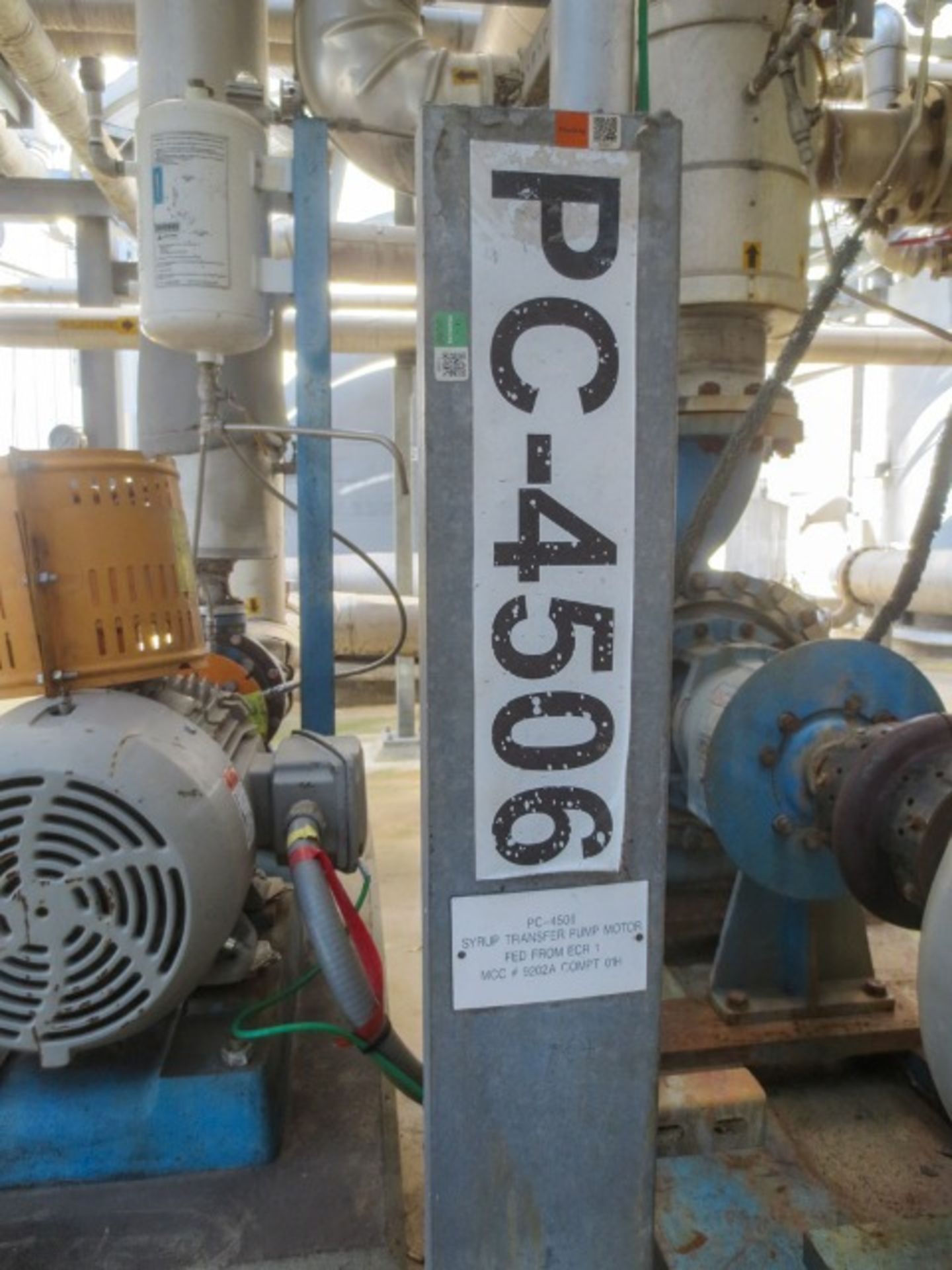 Goulds centrifugal pump, model 3196 STX. Material CD4MCU. Size 1.5X3-8 Rigging/Loading Fee: $650 - Image 4 of 7