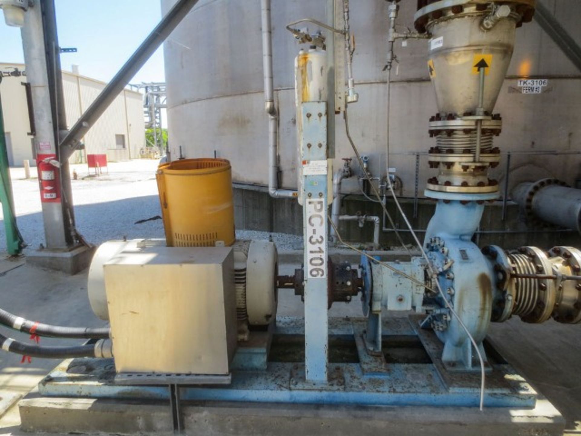 Goulds centrifugal pump, model 3180L. Size 10X12-19 with impeller dia Rigging/Loading Fee: $1000 - Image 5 of 9