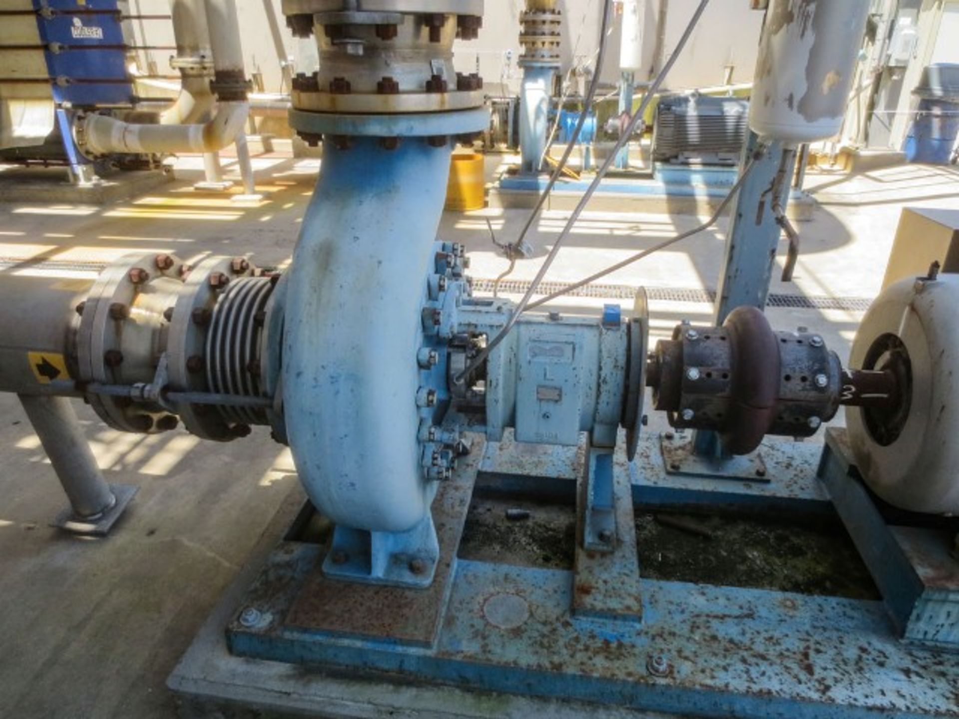 Goulds centrifugal pump, model 3180L. Size 10X12-19 with impeller dia Rigging/Loading Fee: $1000 - Image 2 of 9