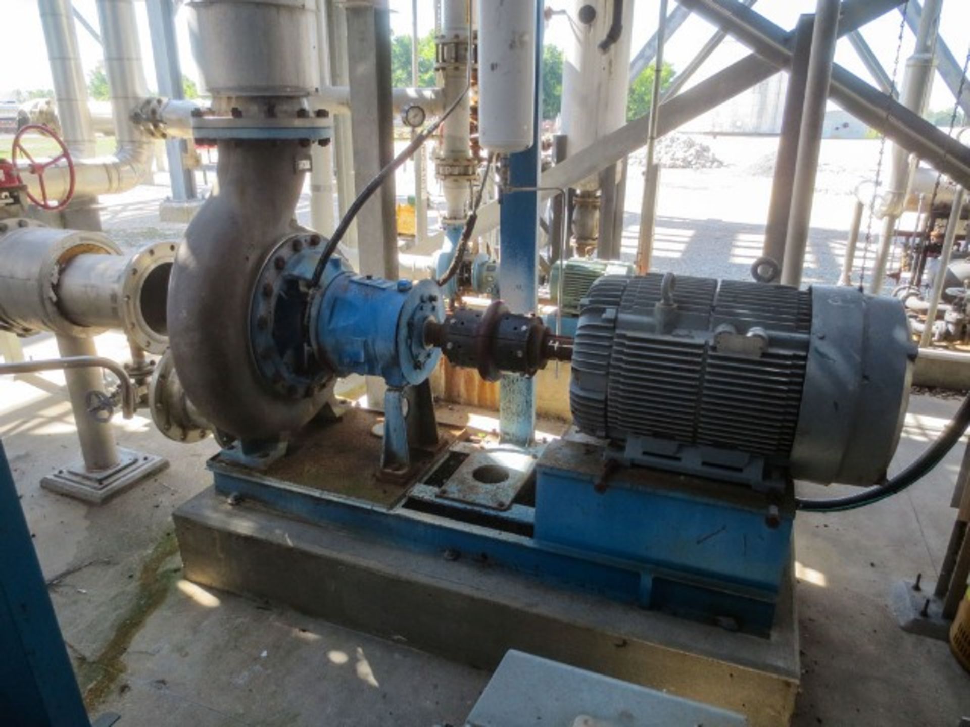 Goulds centrifugal pump, model 3175L. Size 14X14-22H with impeller dia 19.8125". 6 vane. Designed - Image 2 of 10