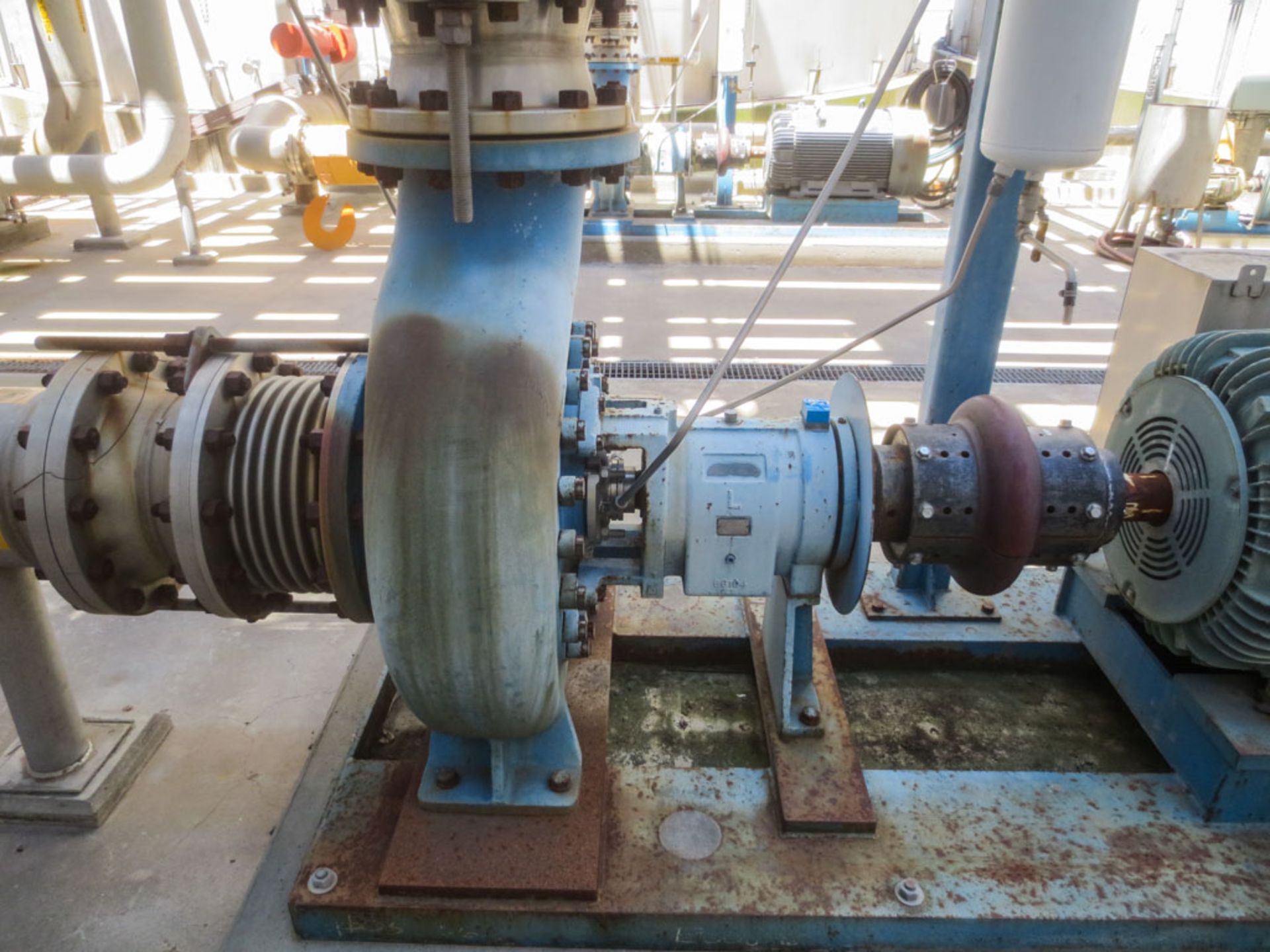 Goulds centrifugal pump, model 3180L. Size 10X12-19 with impeller dia Rigging/Loading Fee: $1000 - Image 7 of 8