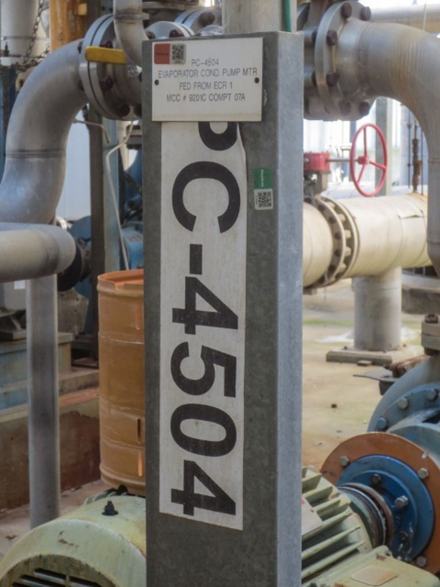 Goulds centrifugal pump, model 3196 MTX. Stainless steel 316. Size 3X4- Rigging/Loading Fee: $850 - Image 3 of 8