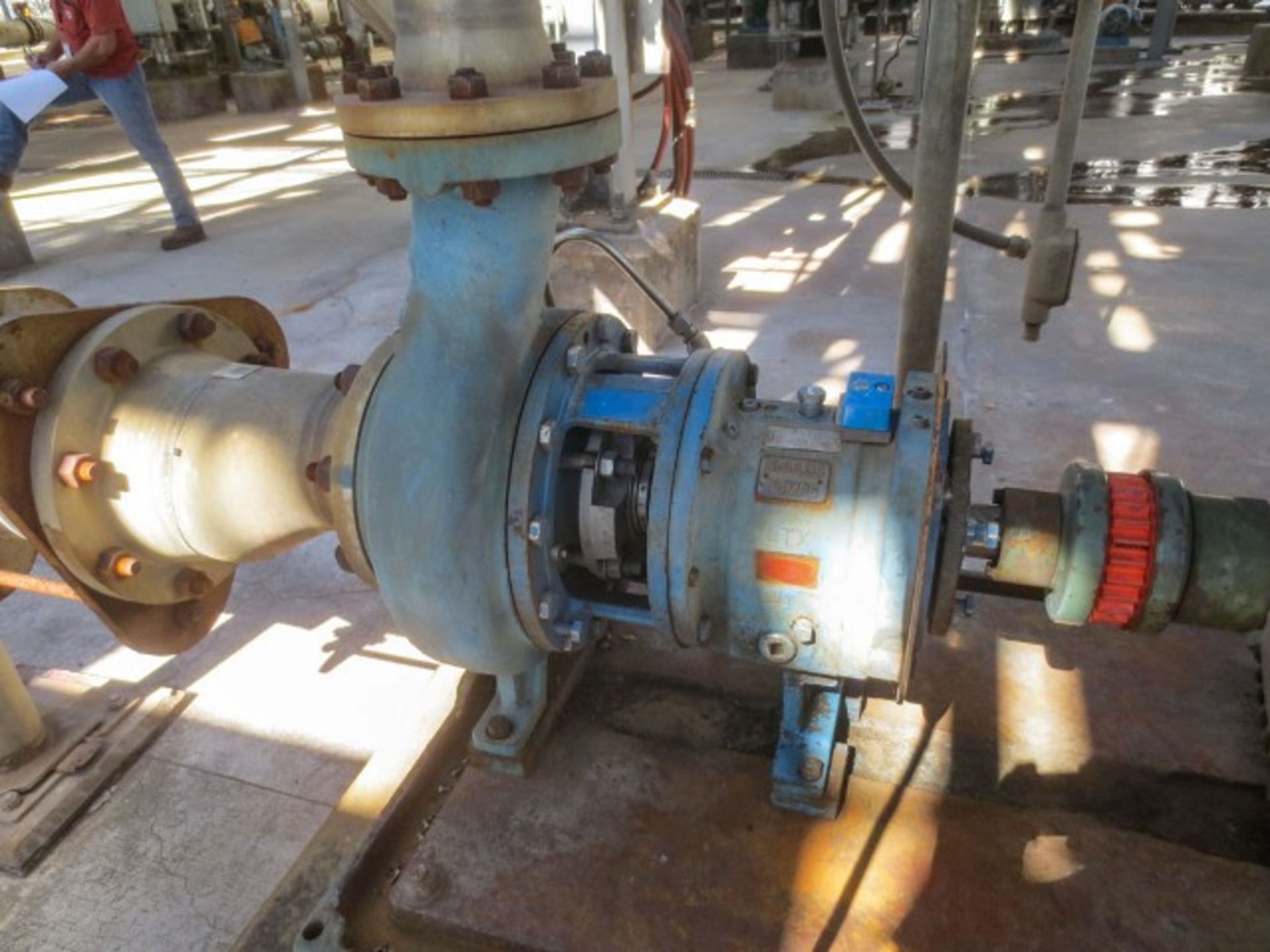 Goulds centrifugal pump, model 3196 LTX. Stainless steel 316. Size 4X6- Rigging/Loading Fee: $850 - Image 8 of 9