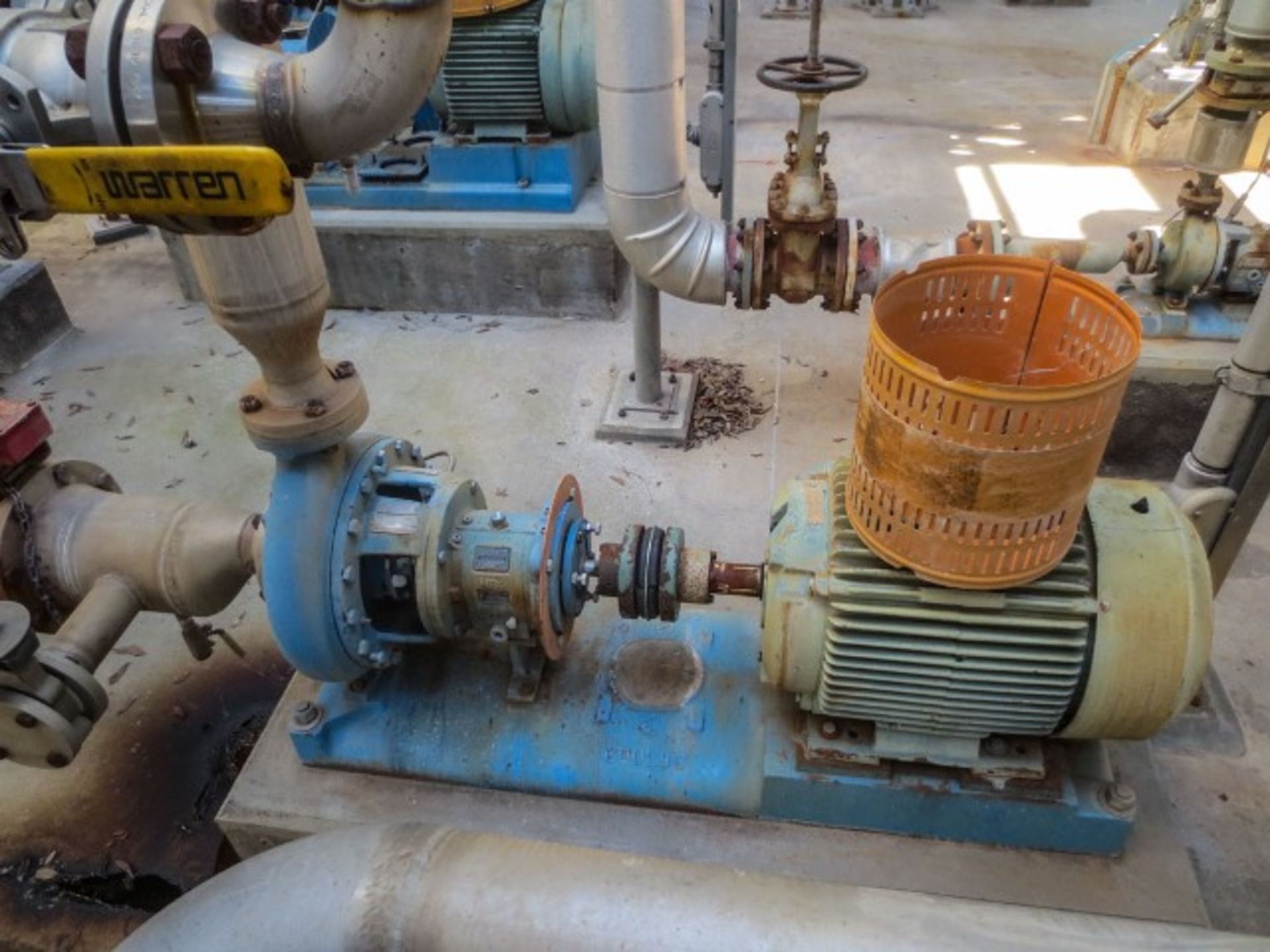 Goulds centrifugal pump, model 3196 MTX. Stainless steel 316. Size 3X4- Rigging/Loading Fee: $850 - Image 7 of 8