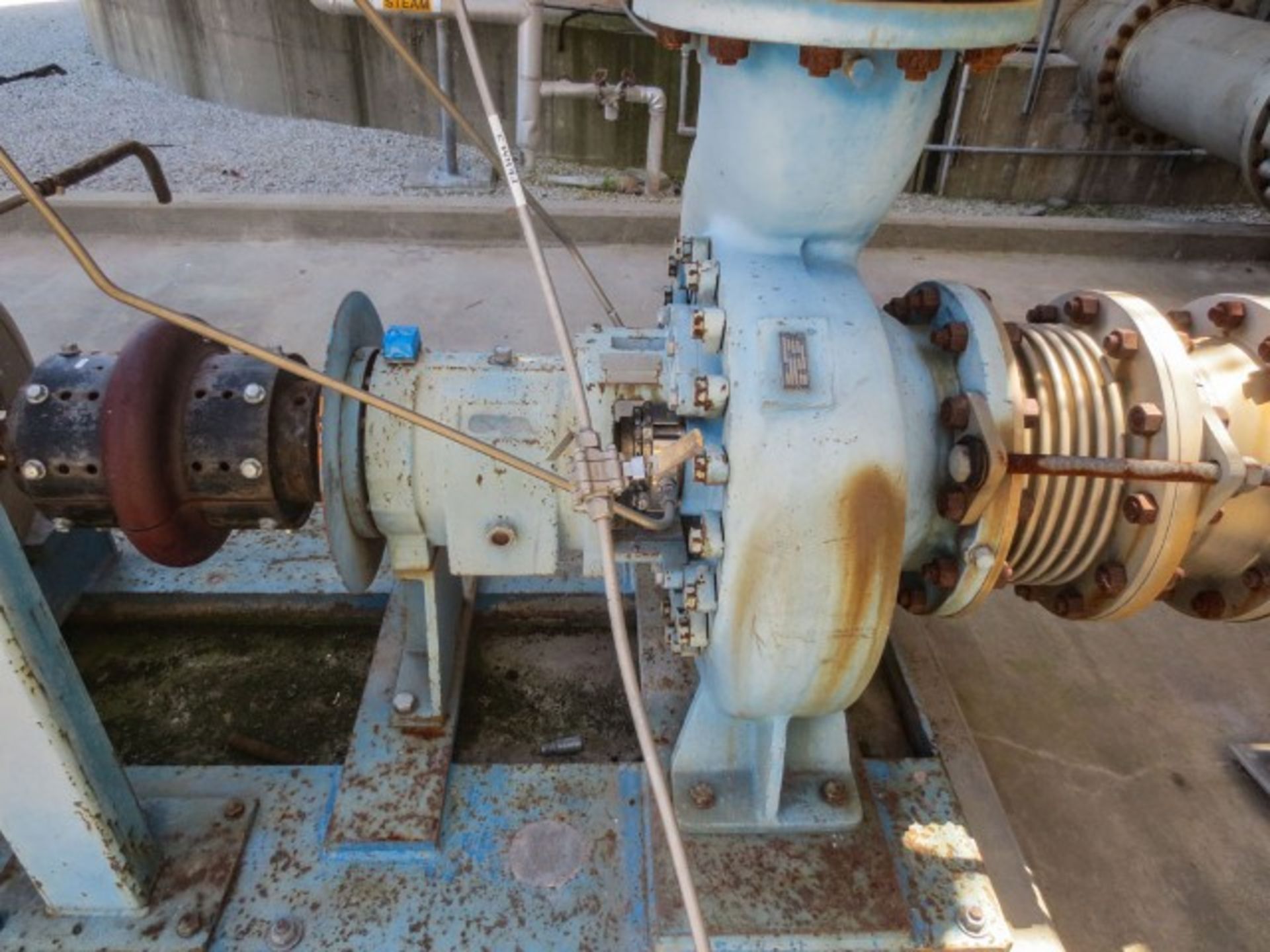 Goulds centrifugal pump, model 3180L. Size 10X12-19 with impeller dia Rigging/Loading Fee: $1000 - Image 6 of 9